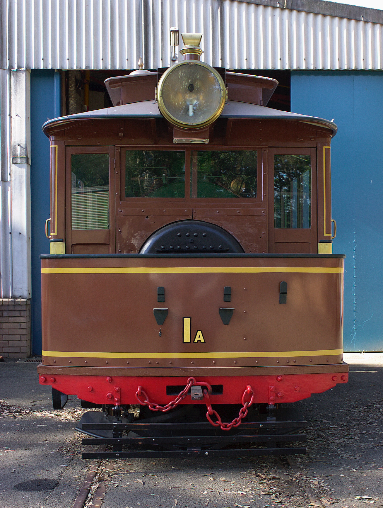 Baldwin steam tram No.1A, 1879