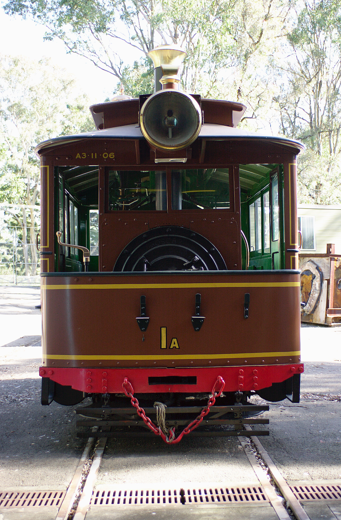 Baldwin steam tram No.1A, 1879