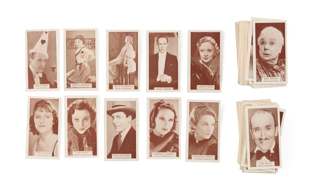 wd & ho wills cigarette cards Powerhouse Collection