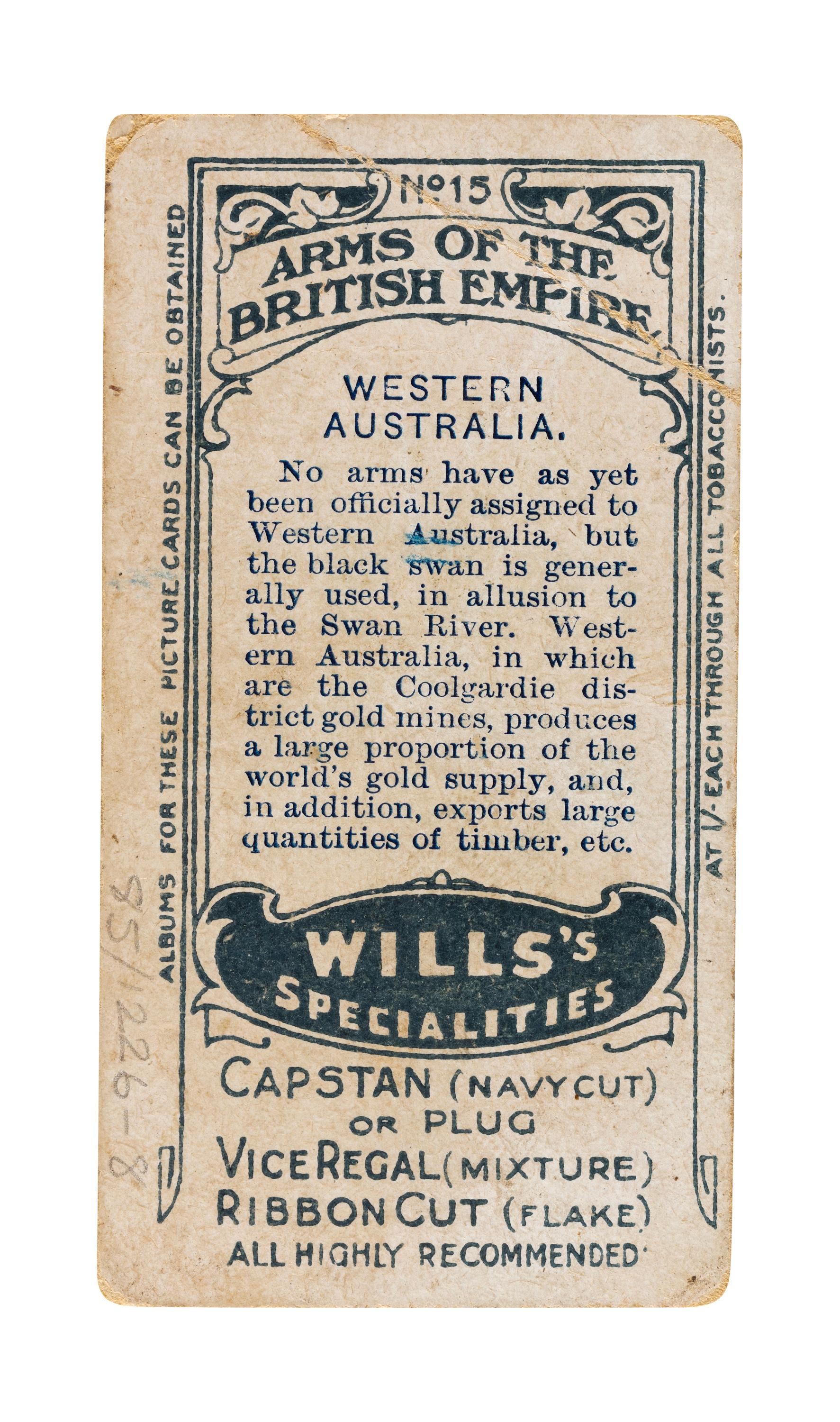 cigarette cards australia Powerhouse Collection