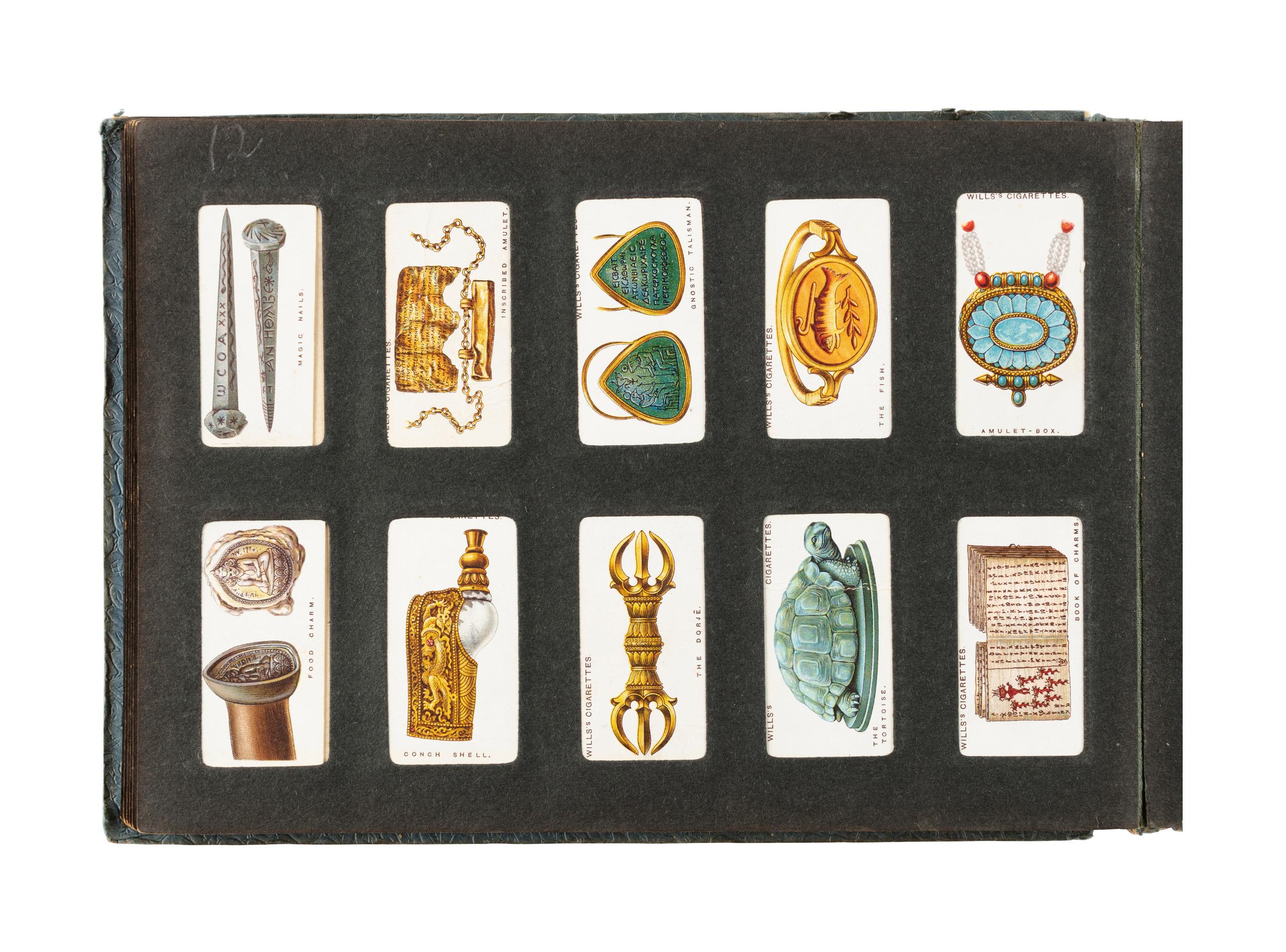 cigarette card album pages Powerhouse Collection