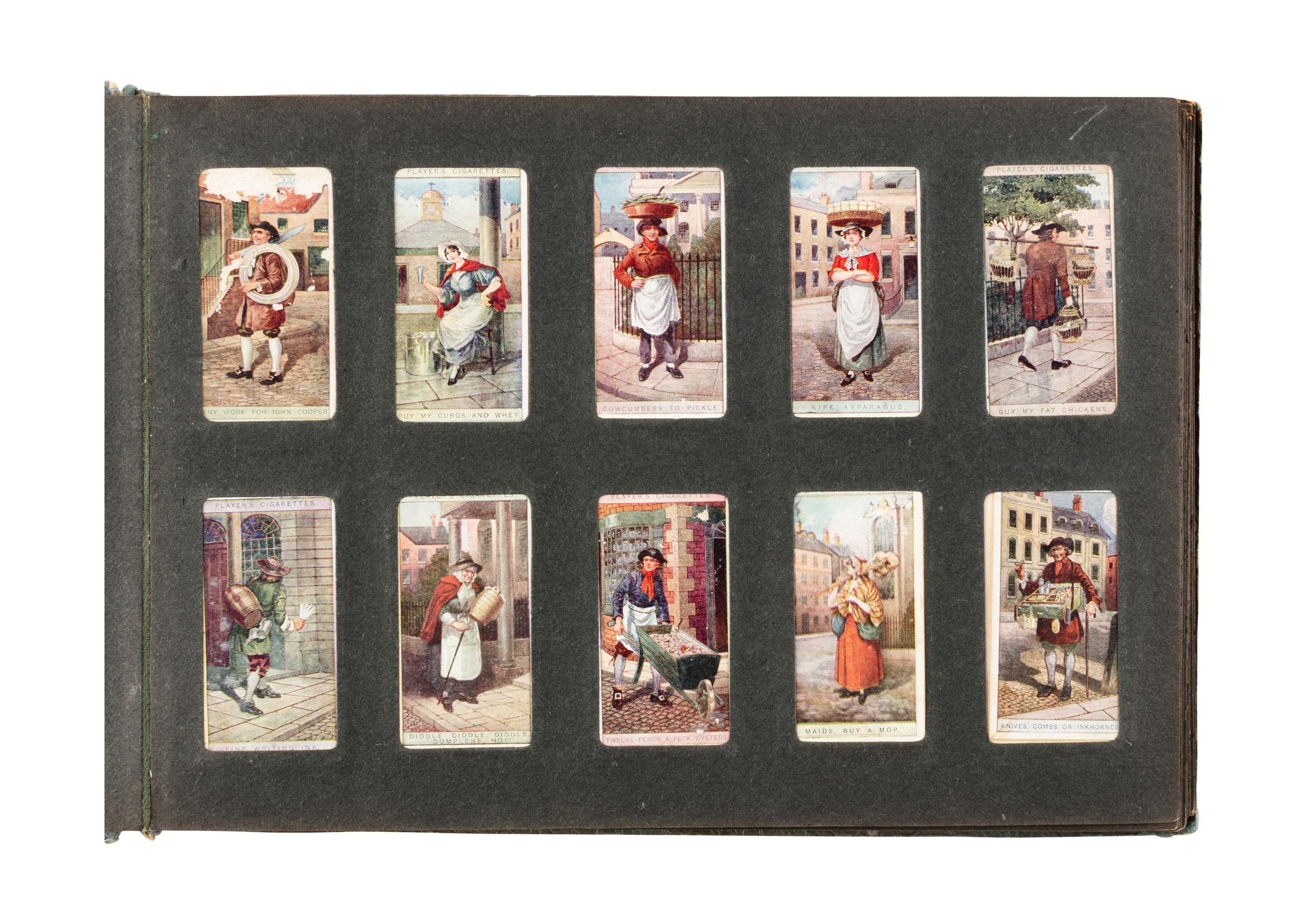 players cigarette card albums Powerhouse Collection