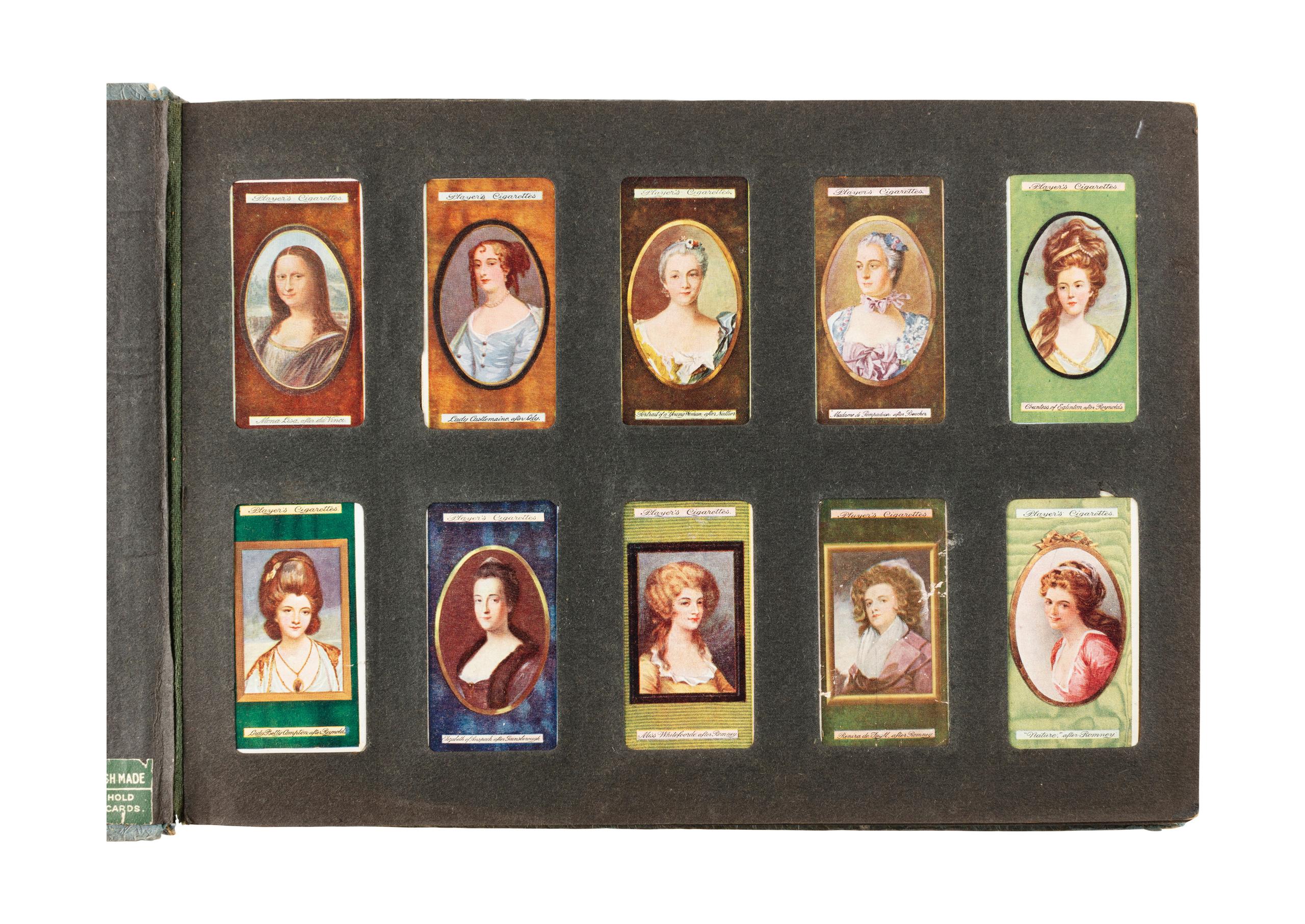 old cigarette card albums Powerhouse Collection