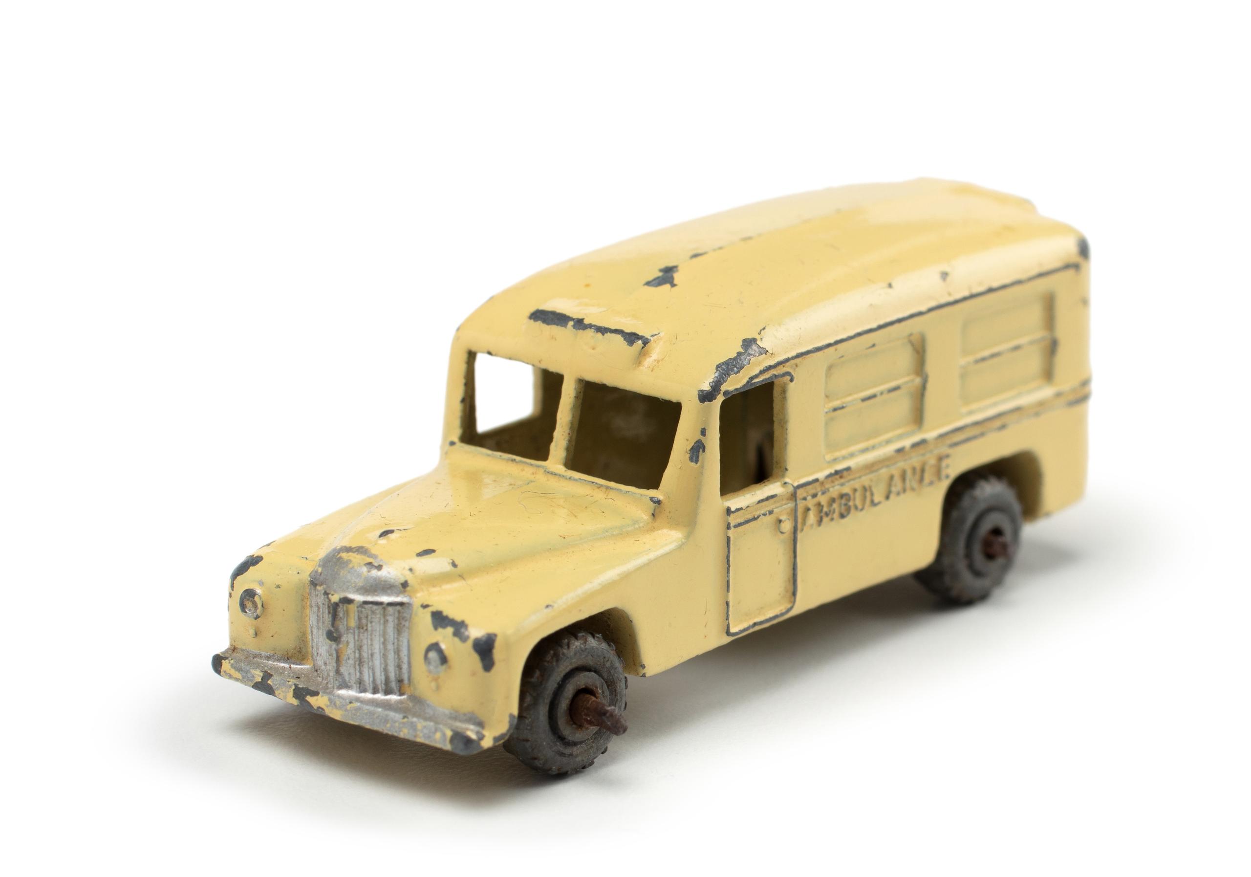 Powerhouse Collection - Toy ambulance made by Lesney, 1956