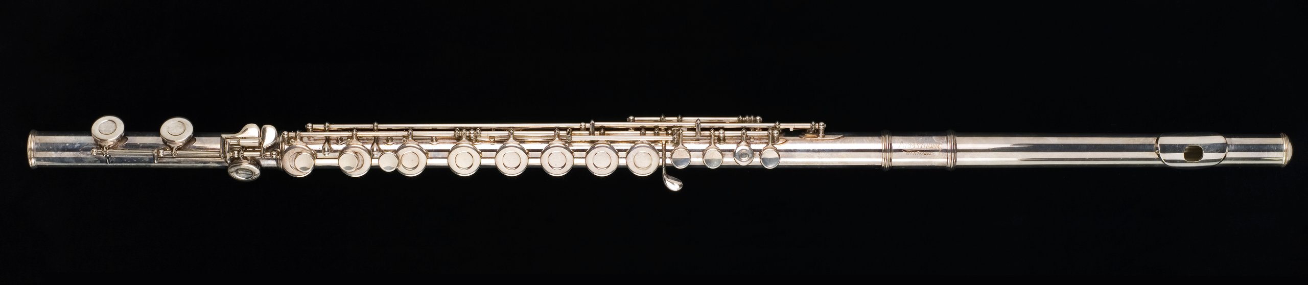 Flute made by Armstrong Elkhart