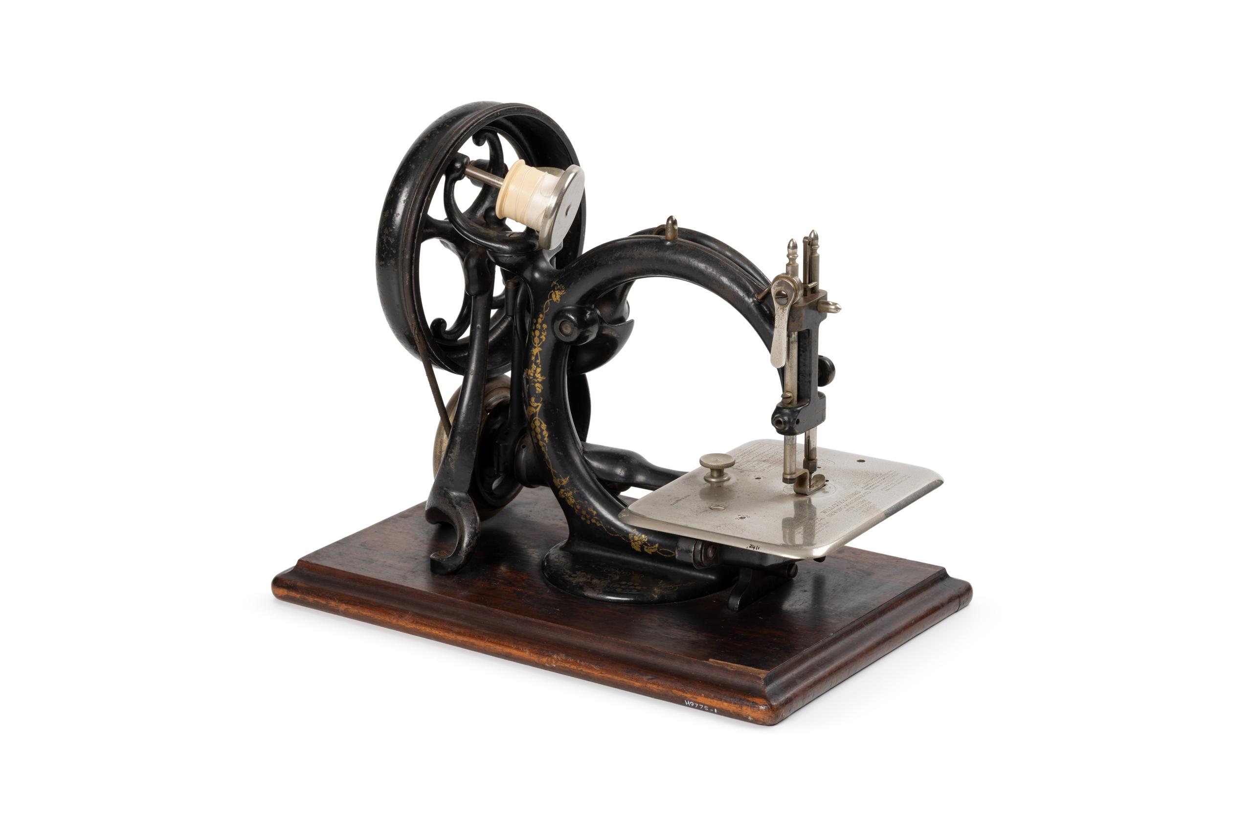 Powerhouse Collection - Willcox and Gibbs sewing machine, 1884