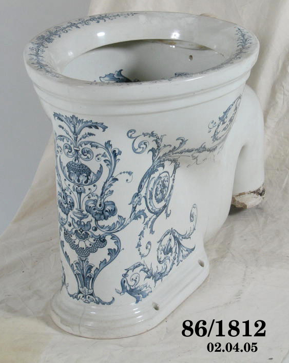 Porcelain toilet by Johnson Bros
