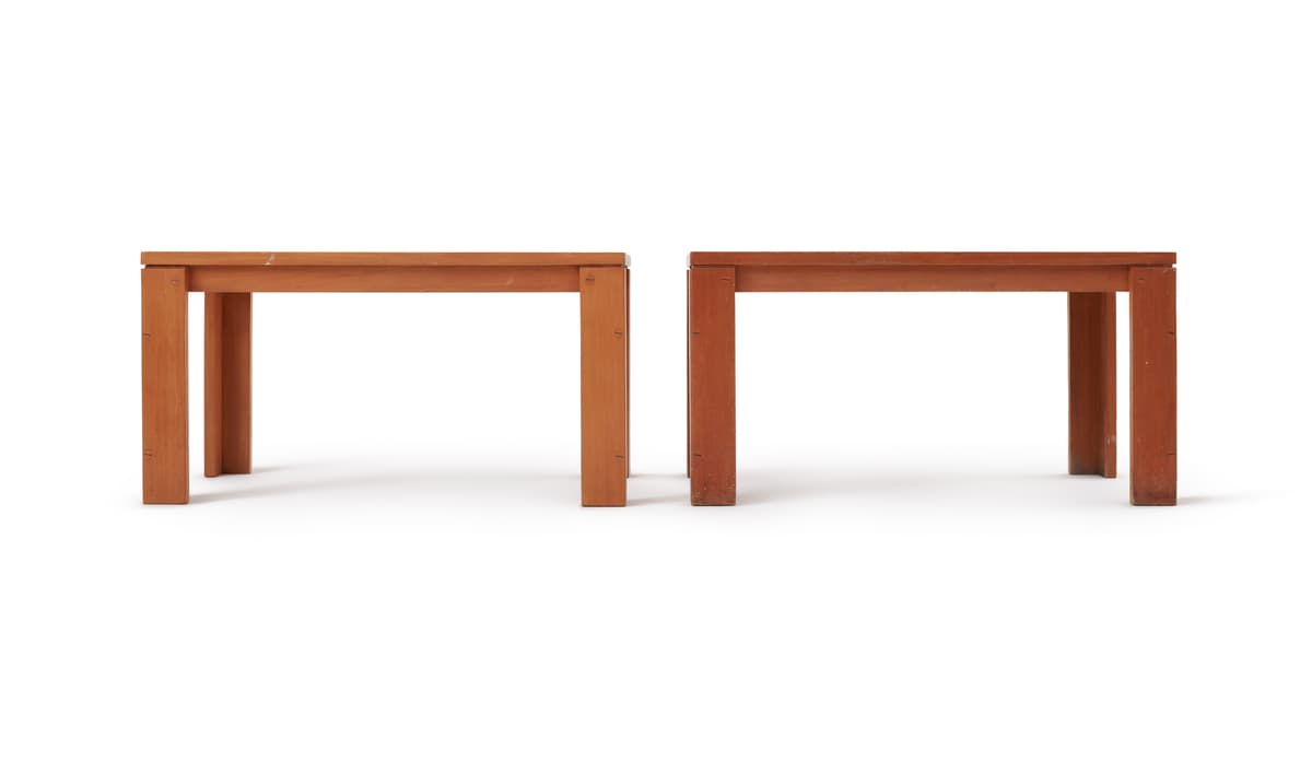 Kitchen tables designed by Paul King and owned by Margaret Fulton by King, Paul