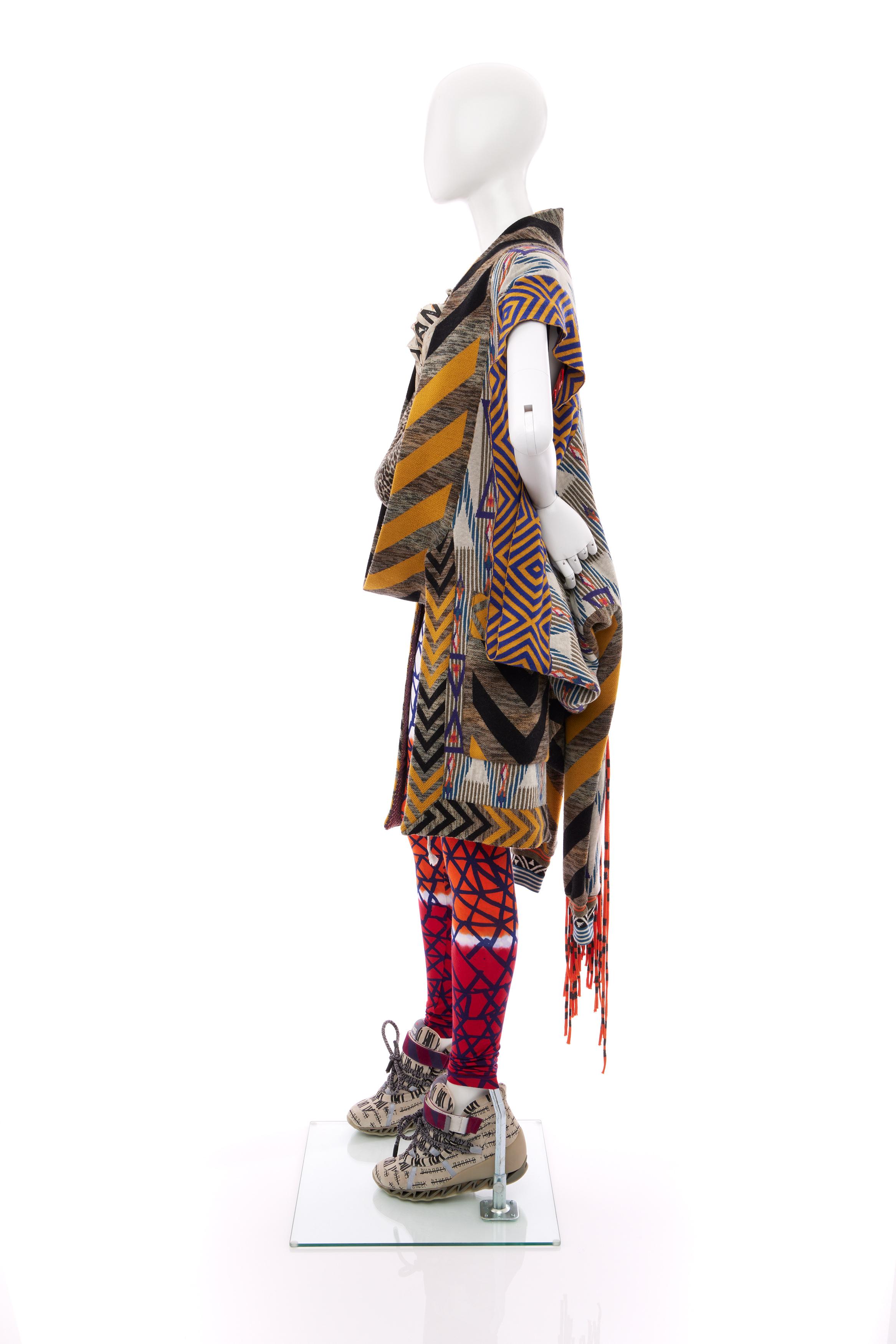 Bernhard Willhelm ロング丈ニット　2012-13 Powerhouse Collection - Womens outfit designed by Bernhard
