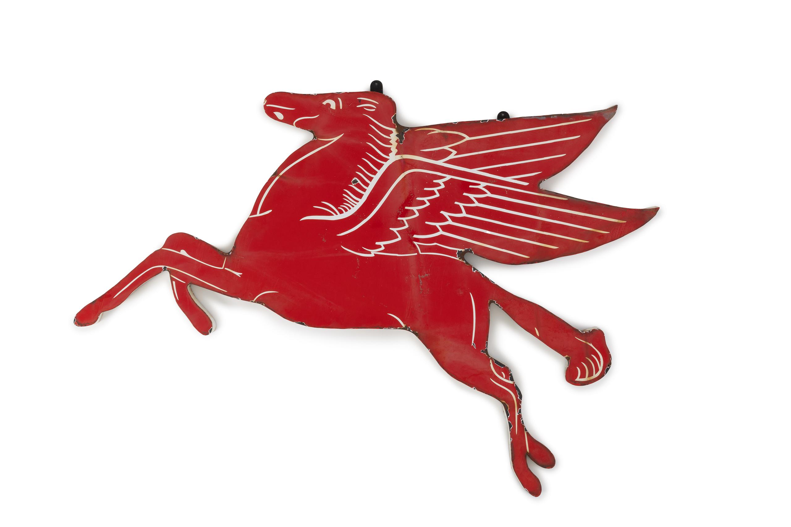 Powerhouse Collection - Mobil Pegasus advertising sign, 1939 Powerhouse Collection - Mobil Pegasus advertising sign, 1939