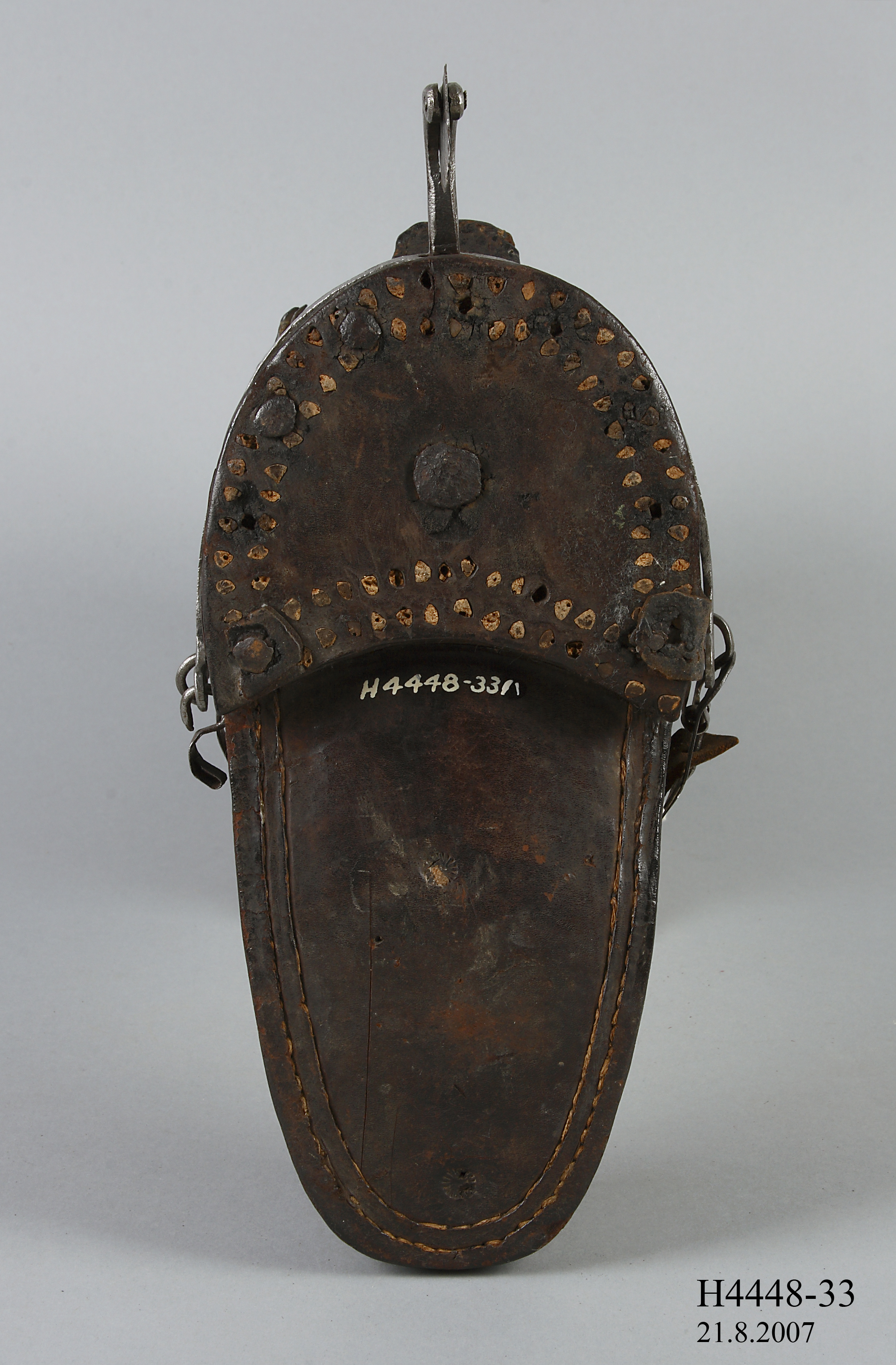 Postillion boot with spur from the Joseph Box collection