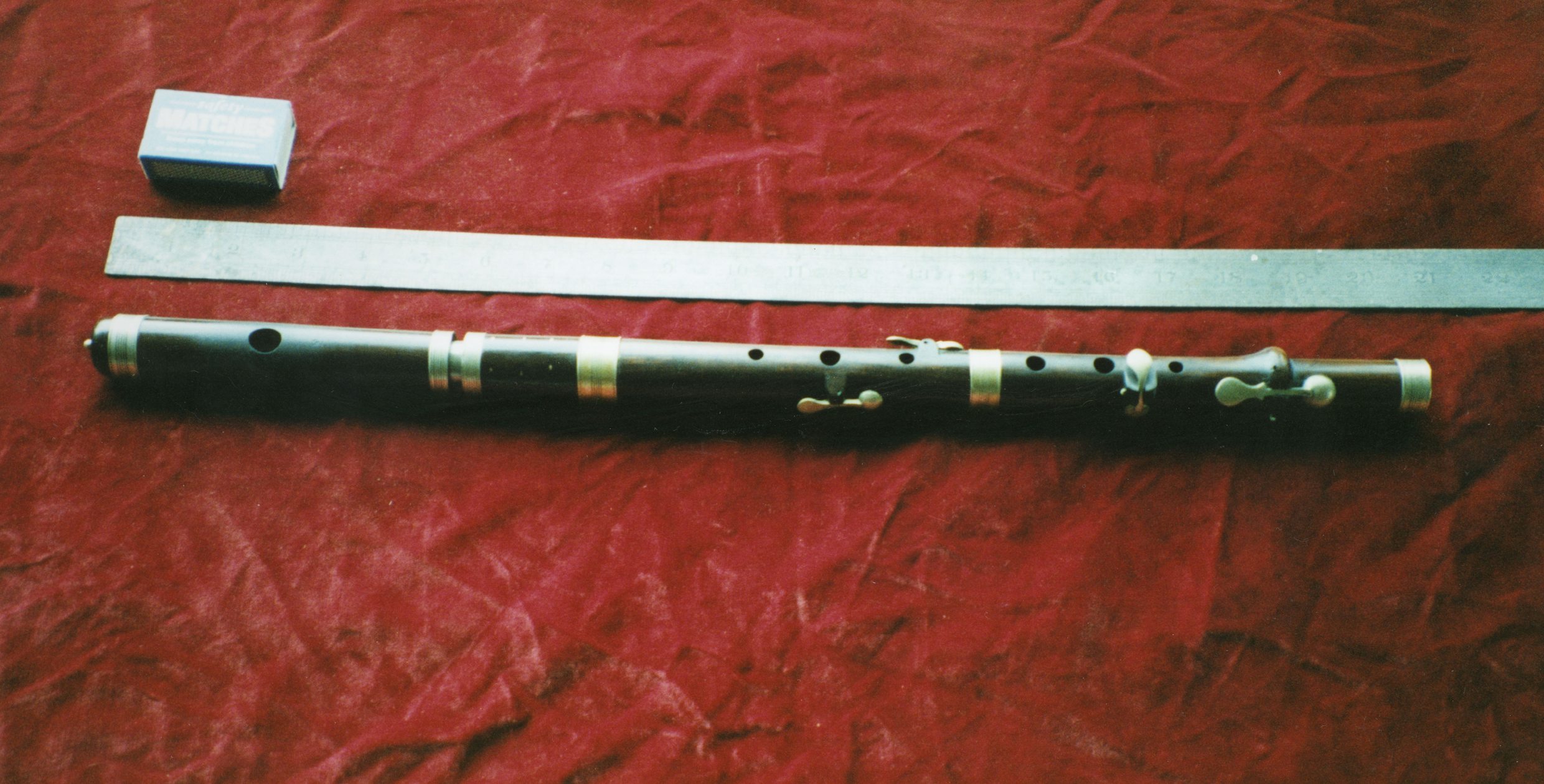 Flute in F made by Jordan Wainwright