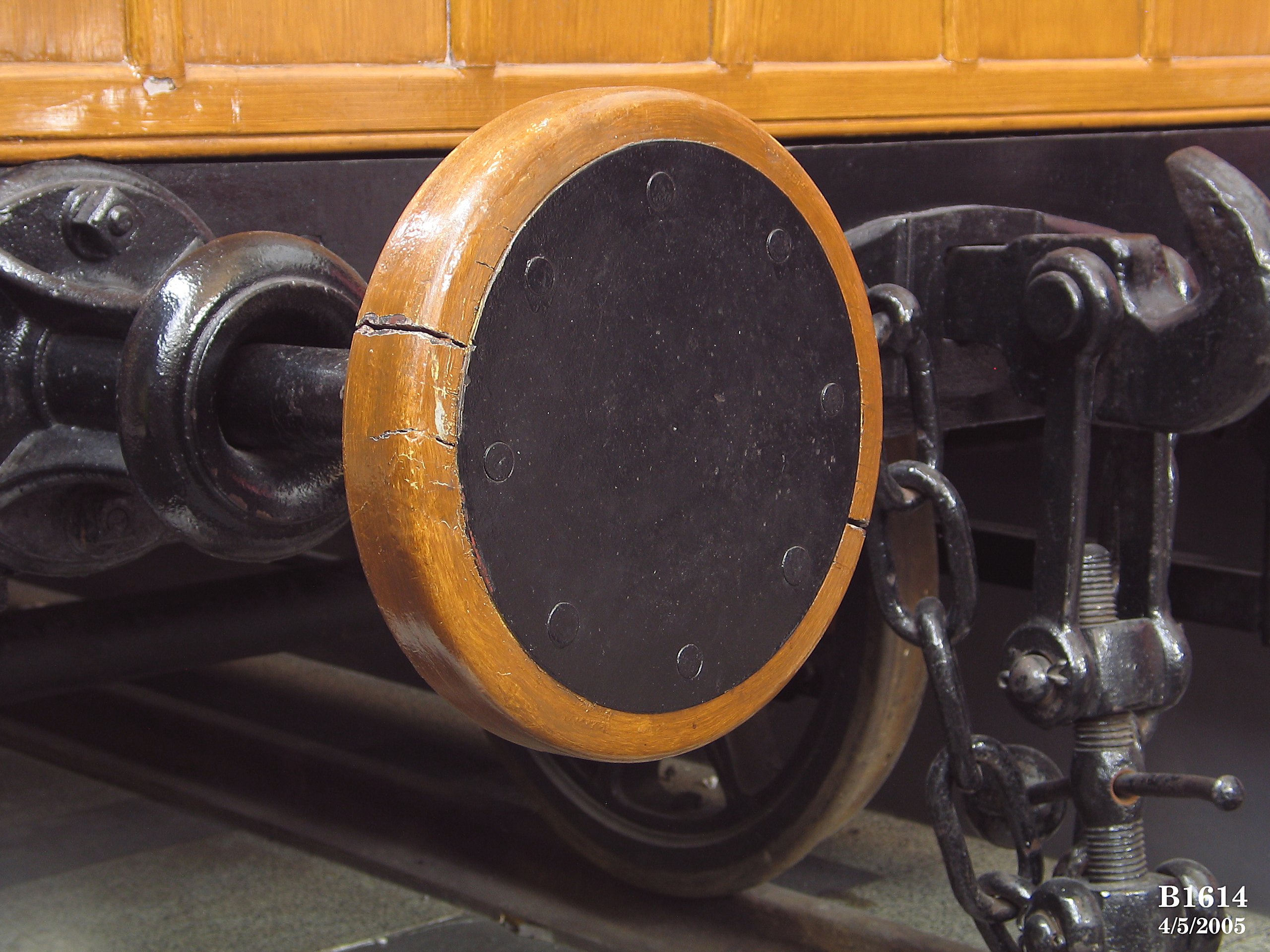 Third class railway carriage used on first railway in New South Wales