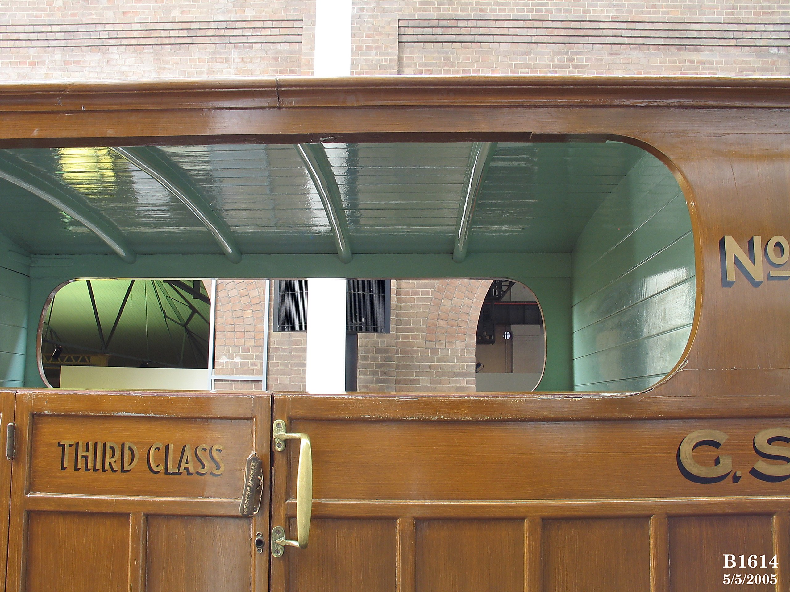 Third class railway carriage used on first railway in New South Wales