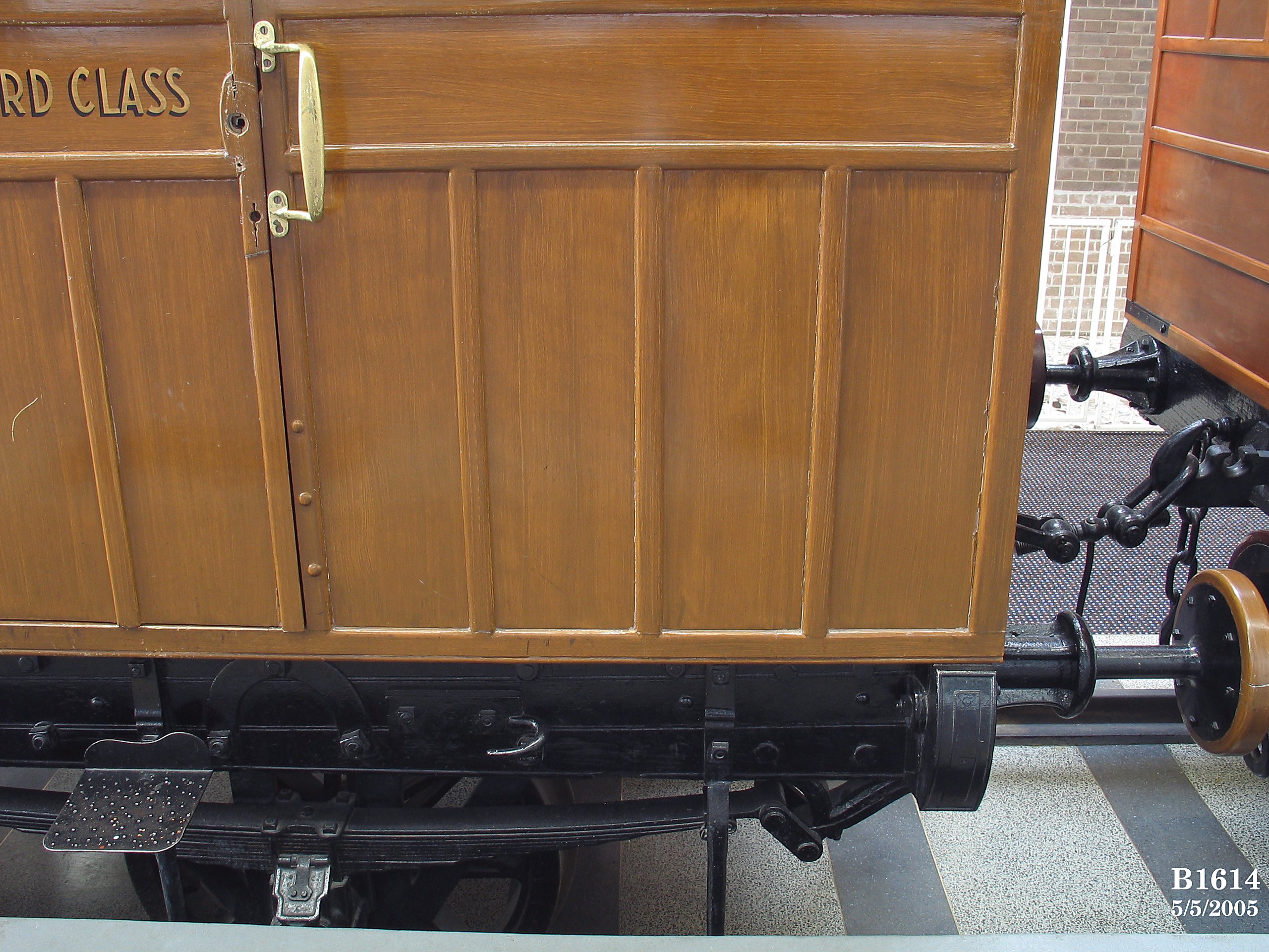 Third class railway carriage used on first railway in New South Wales