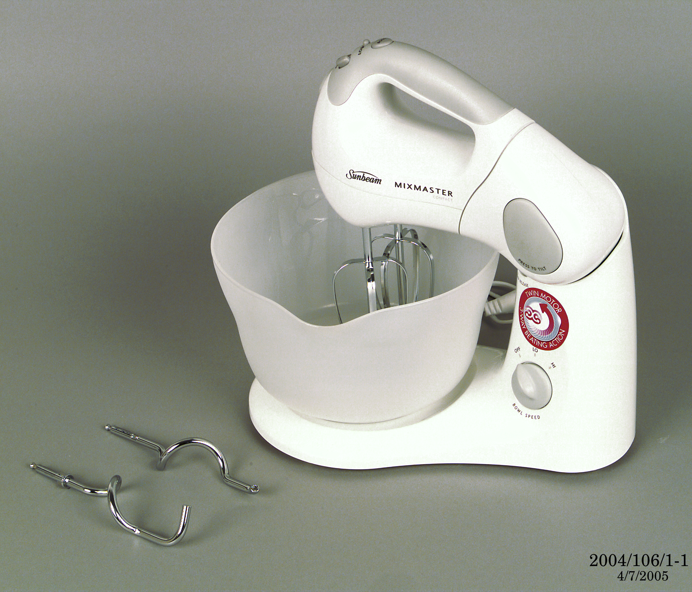 Powerhouse Collection - Sunbeam 'Mixmaster Compact' food mixer and  accessories