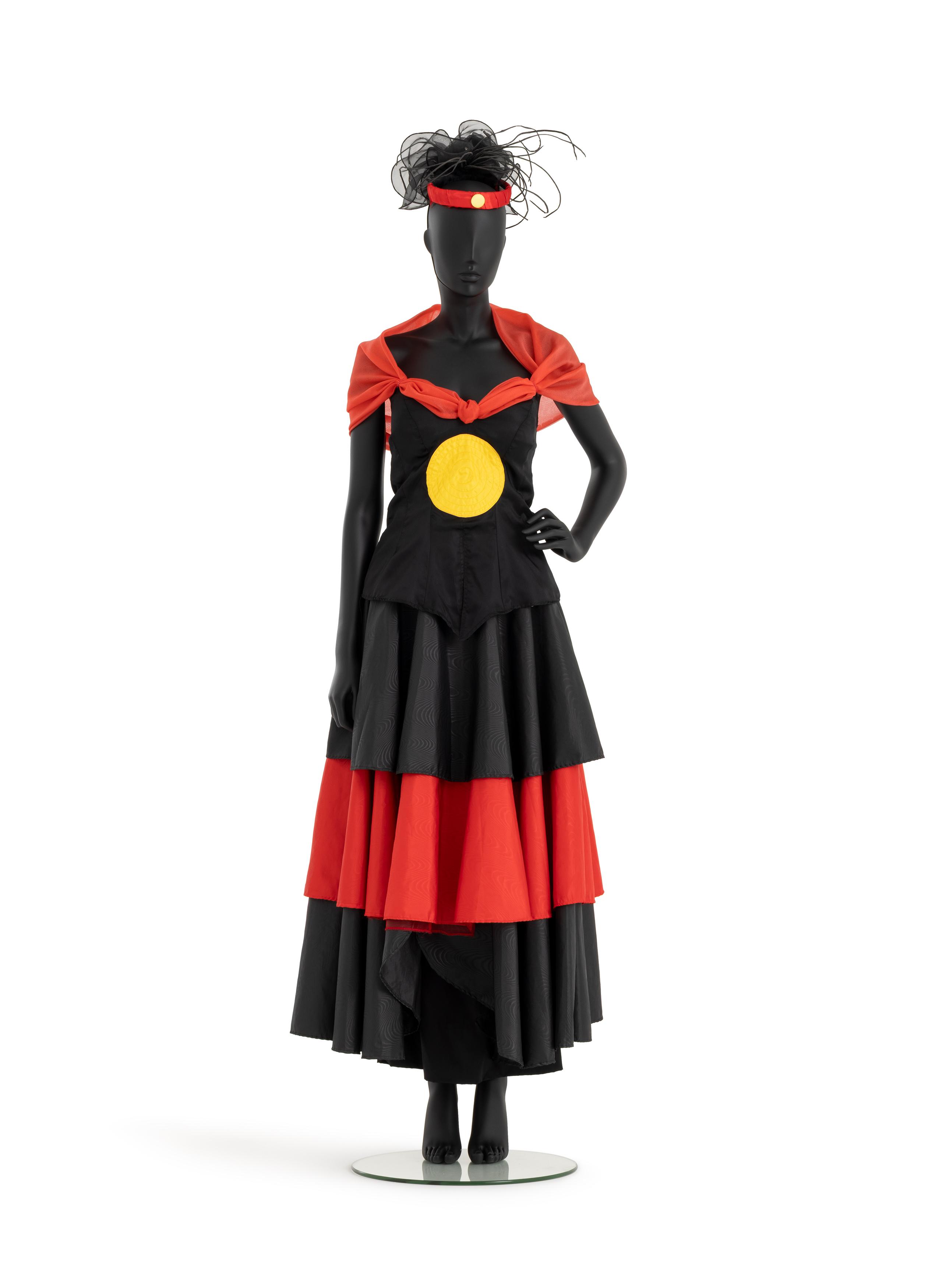 Powerhouse Collection - 'Aboriginal Wedding Dress', designed by Robyn  Caughlan, 1998