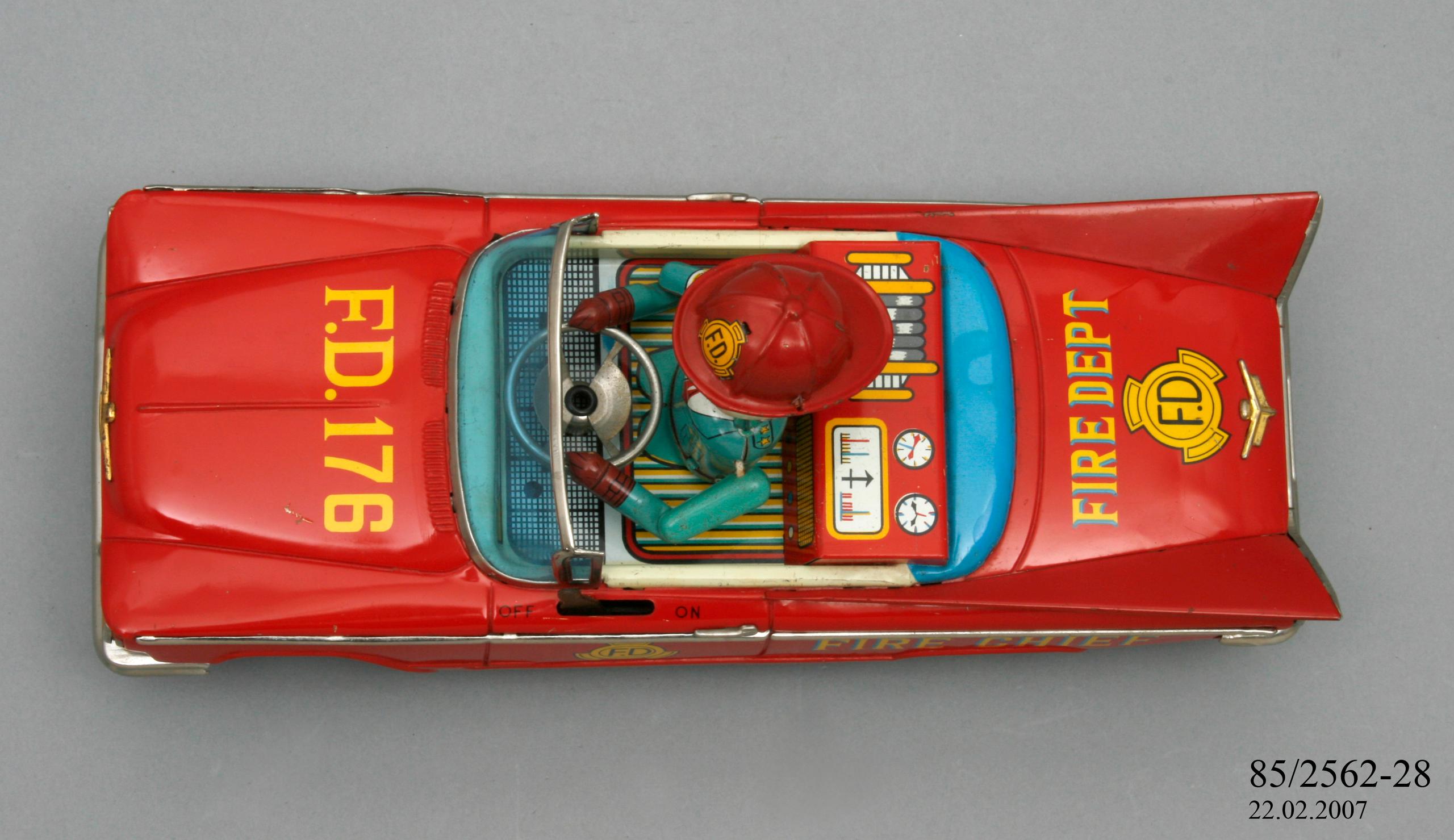 Powerhouse Collection - Toy Fire Chief's car, 1926-1985