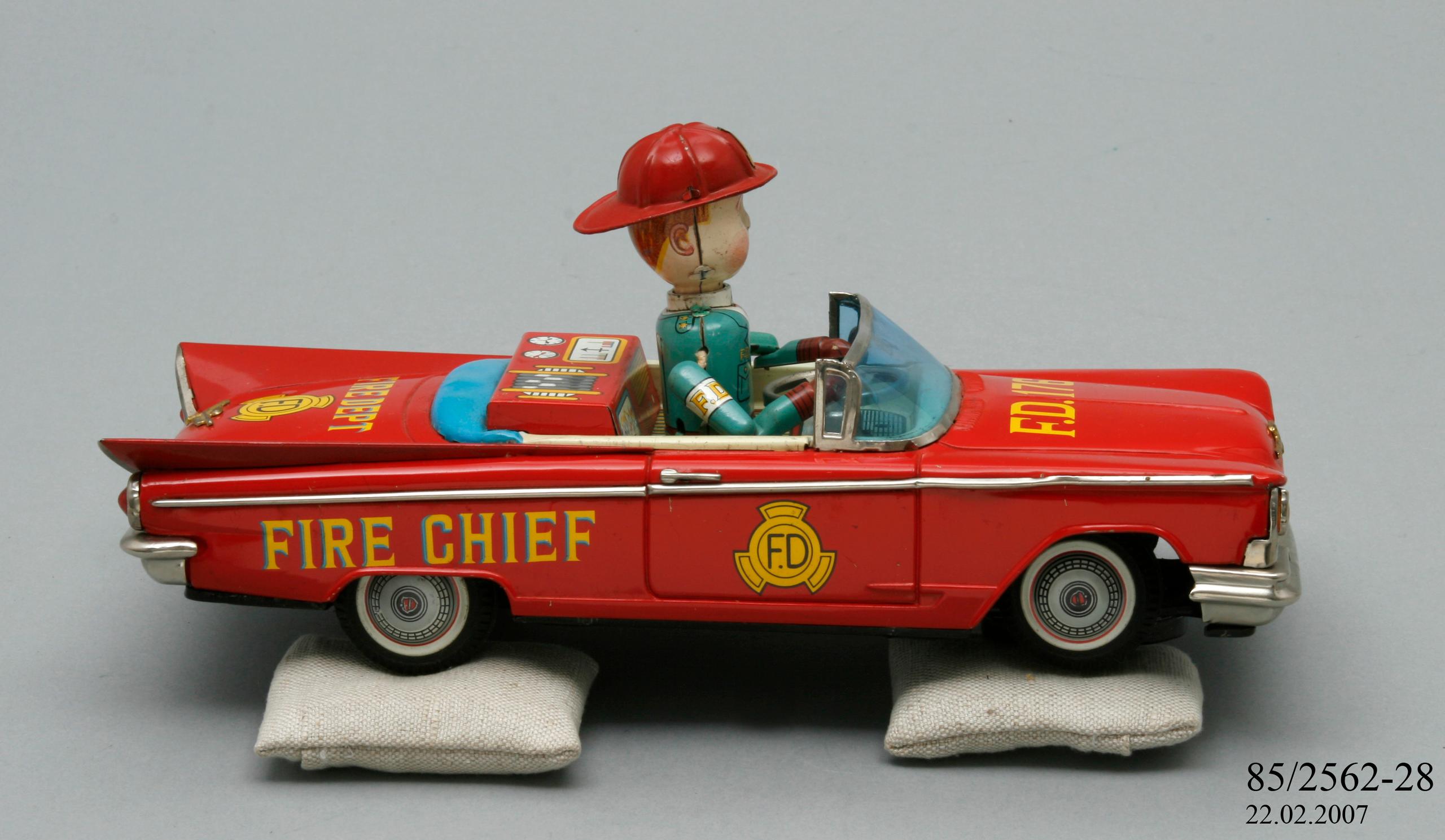 Powerhouse Collection - Toy Fire Chief's car, 1926-1985
