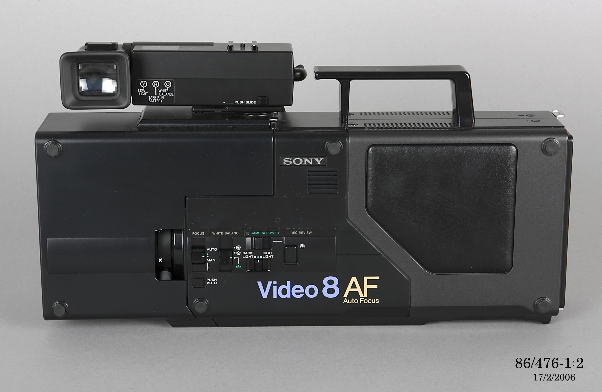 Powerhouse Collection - Video camera by Sony Corporation, 1985