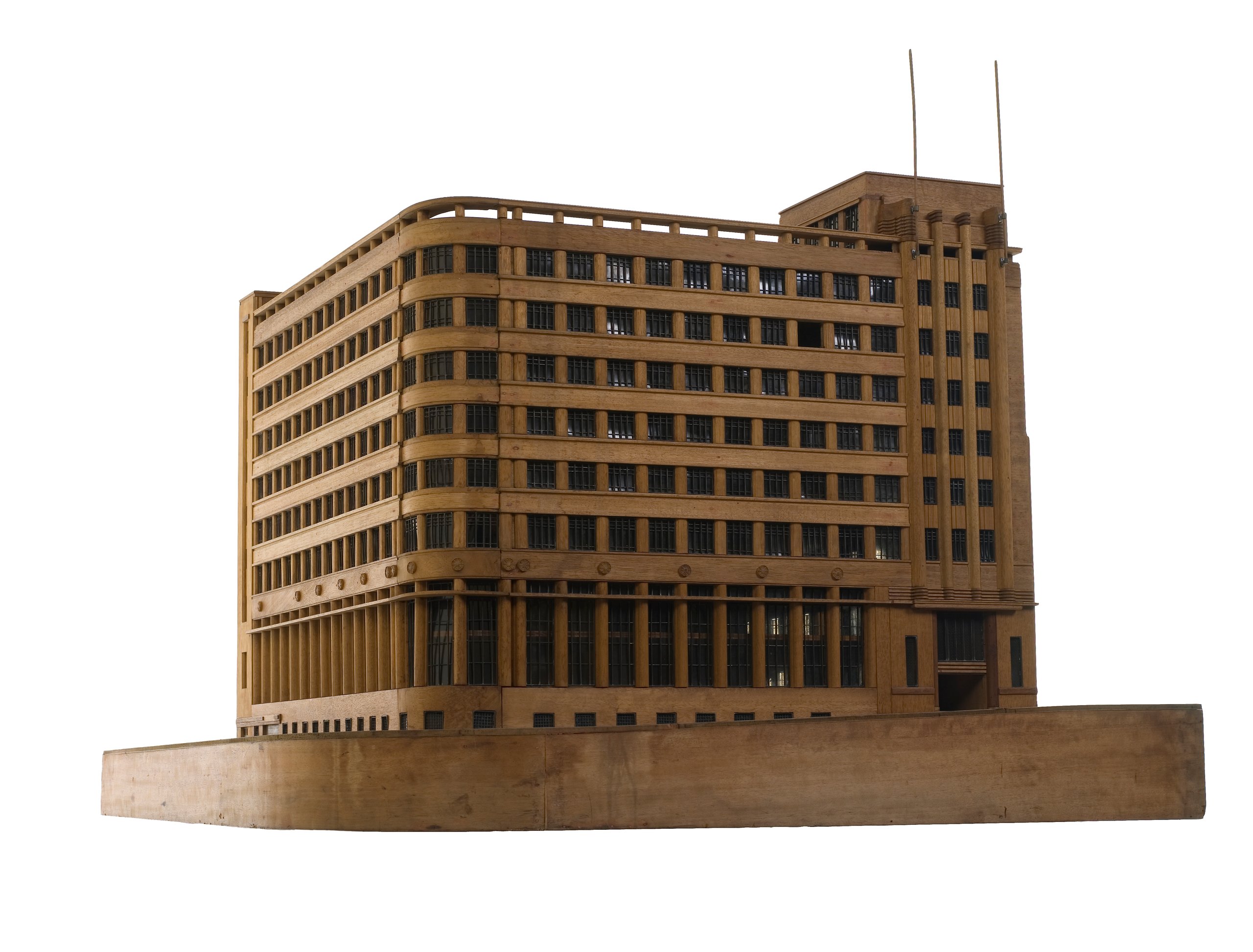 Model of the Metropolitan Water Sewerage and Drainage Board Building