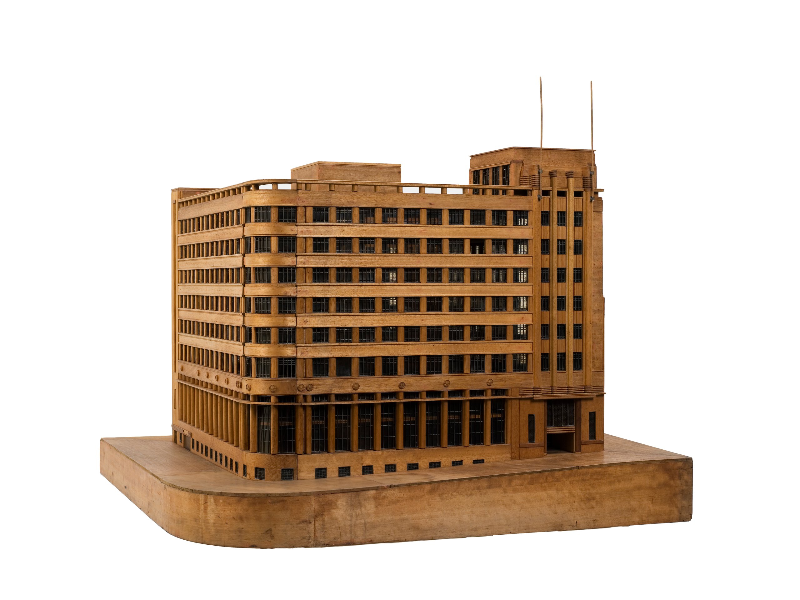 Model of the Metropolitan Water Sewerage and Drainage Board Building