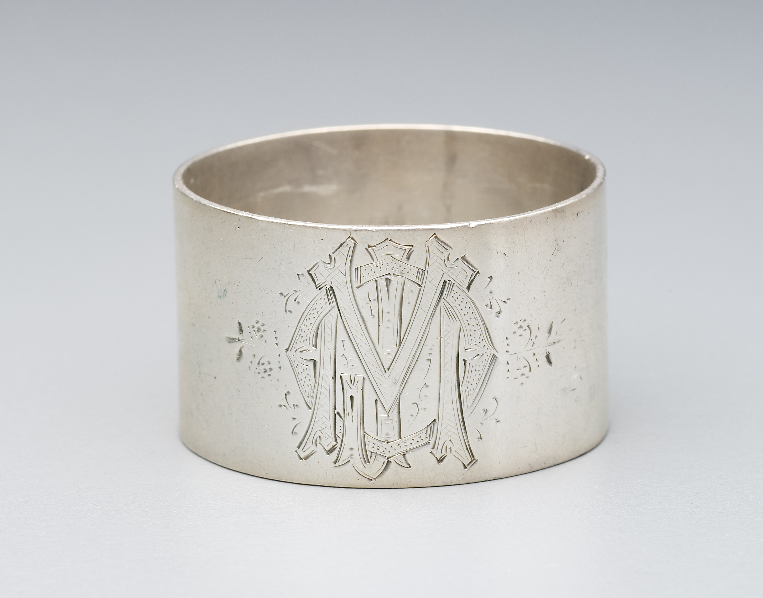 Napkin ring made by George Bradley and Son