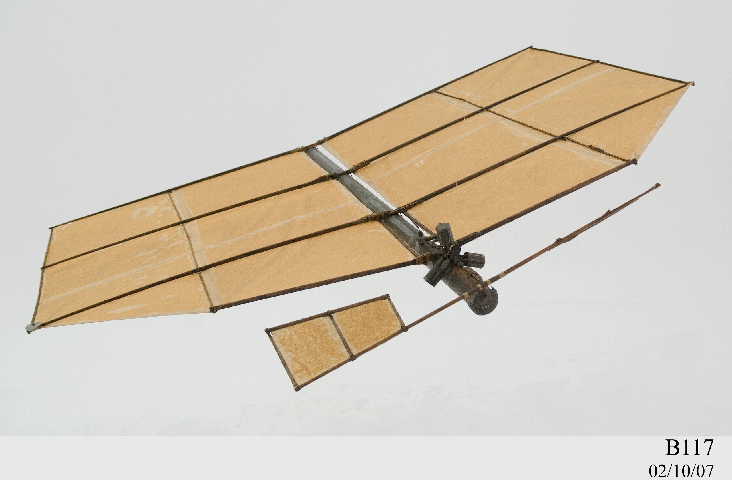 Model flying machine 'No 13' by Lawrence Hargrave