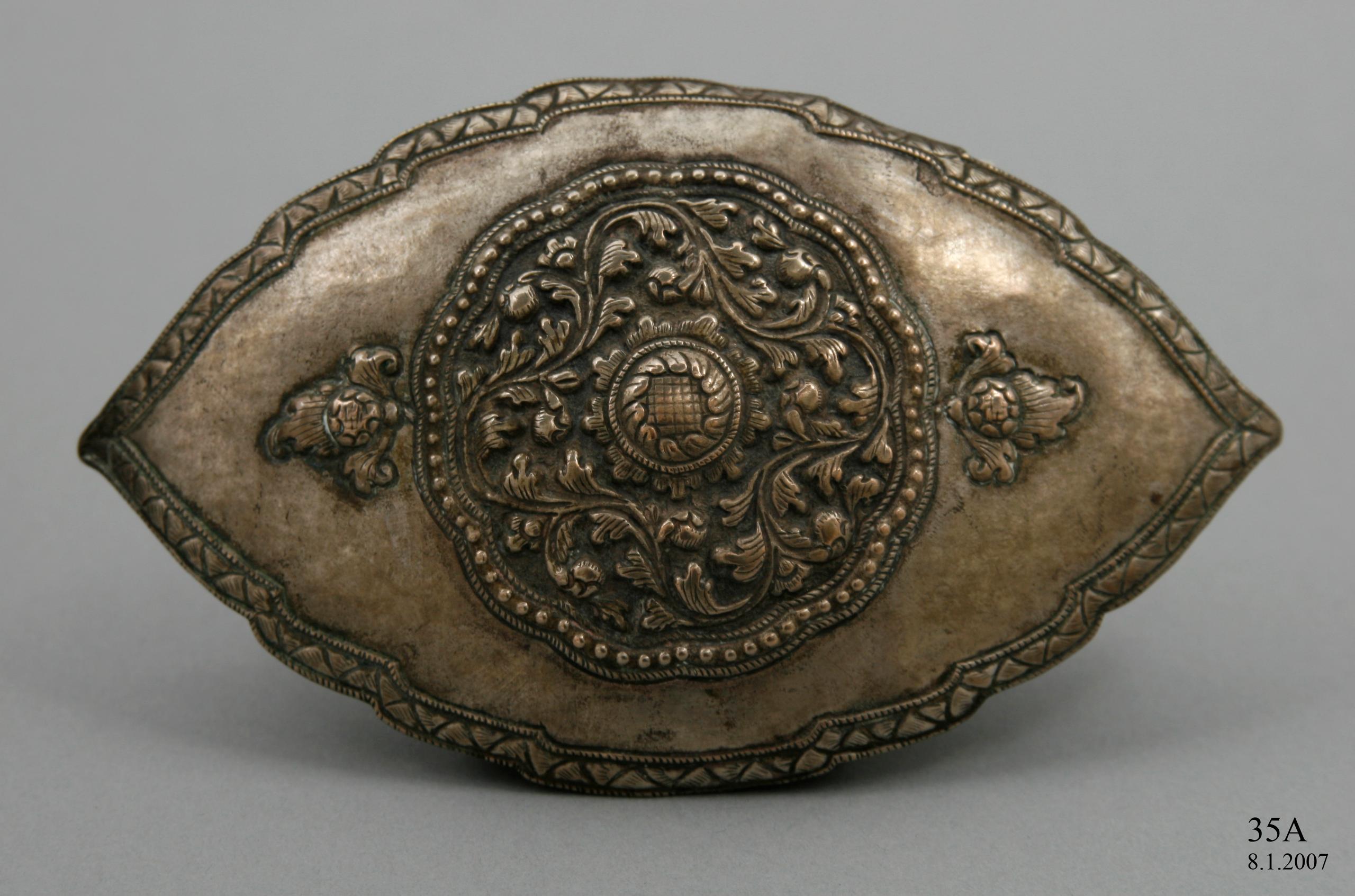 Powerhouse Collection - ⁨Silver pending (belt buckle) with 