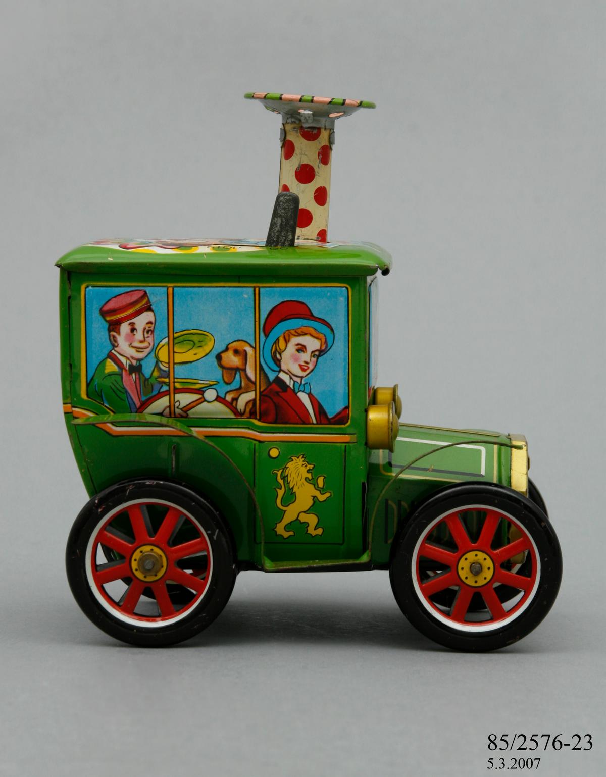 Powerhouse Collection - A tin toy 'Circus' car with clowns Powerhouse Collection - A tin toy 'Circus' car with clowns