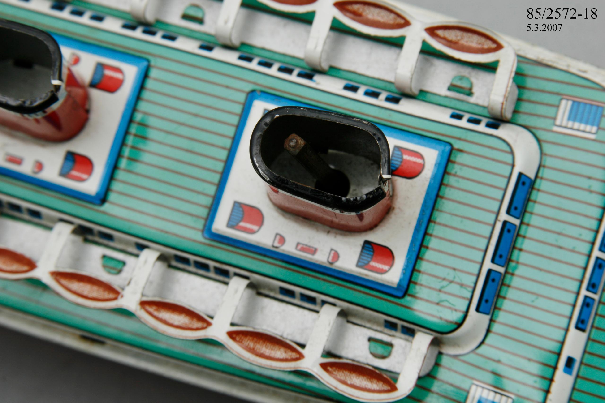 Powerhouse Collection - Toy ship, named 'Queen of the Sea', c. 1960