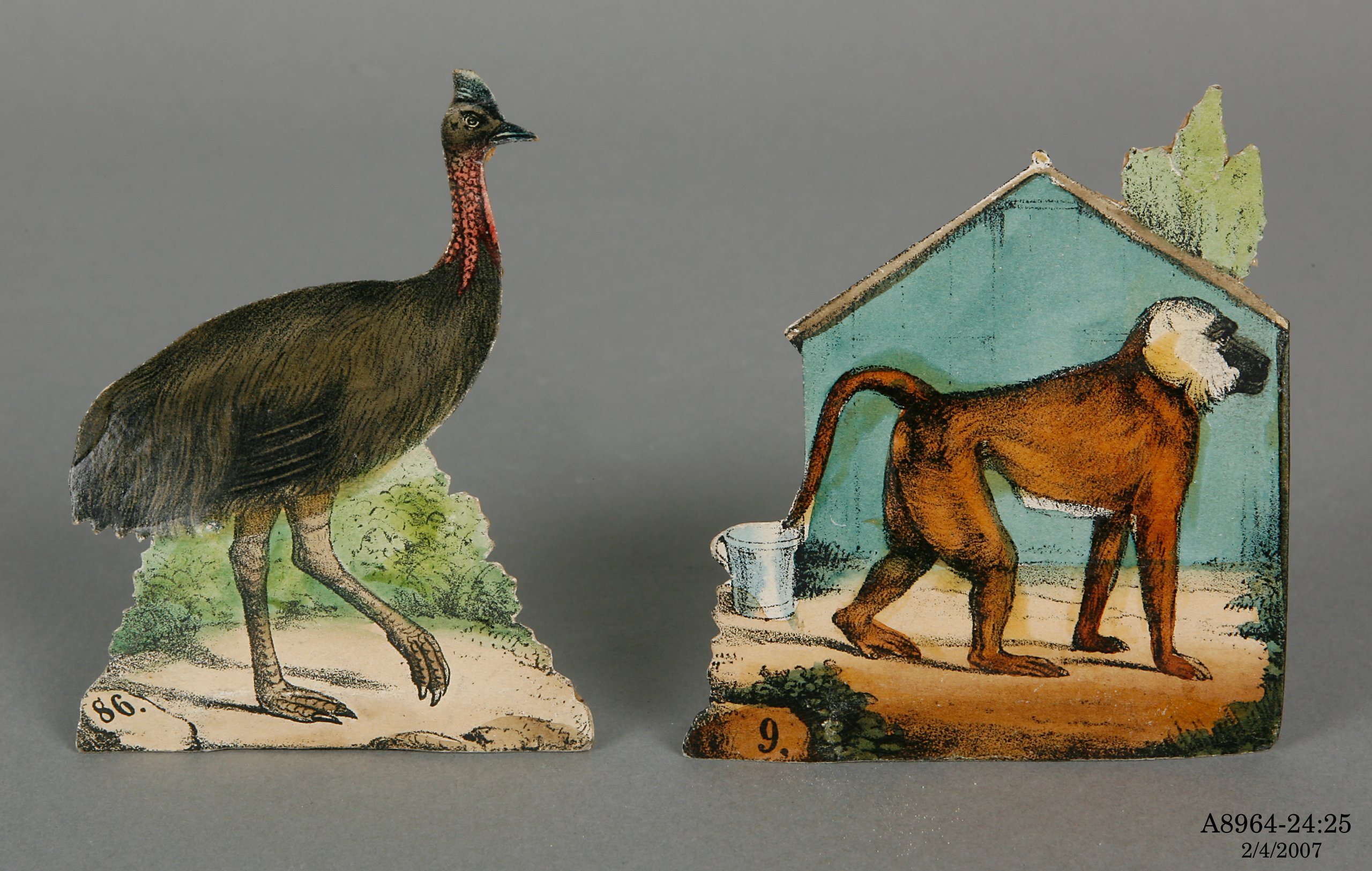'Zoological Garden' toy theatre