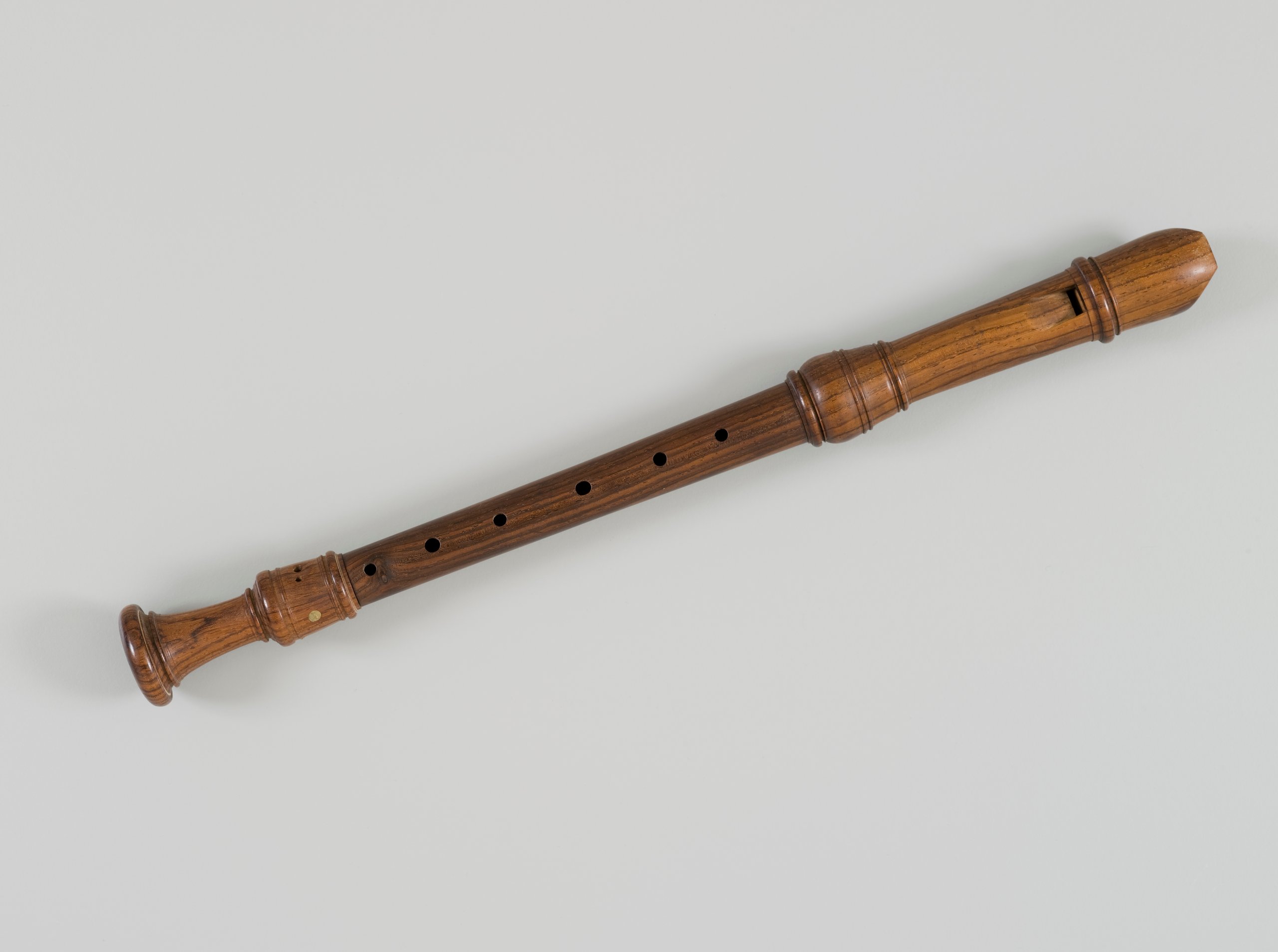 Treble (alto) recorder made by Fred Morgan