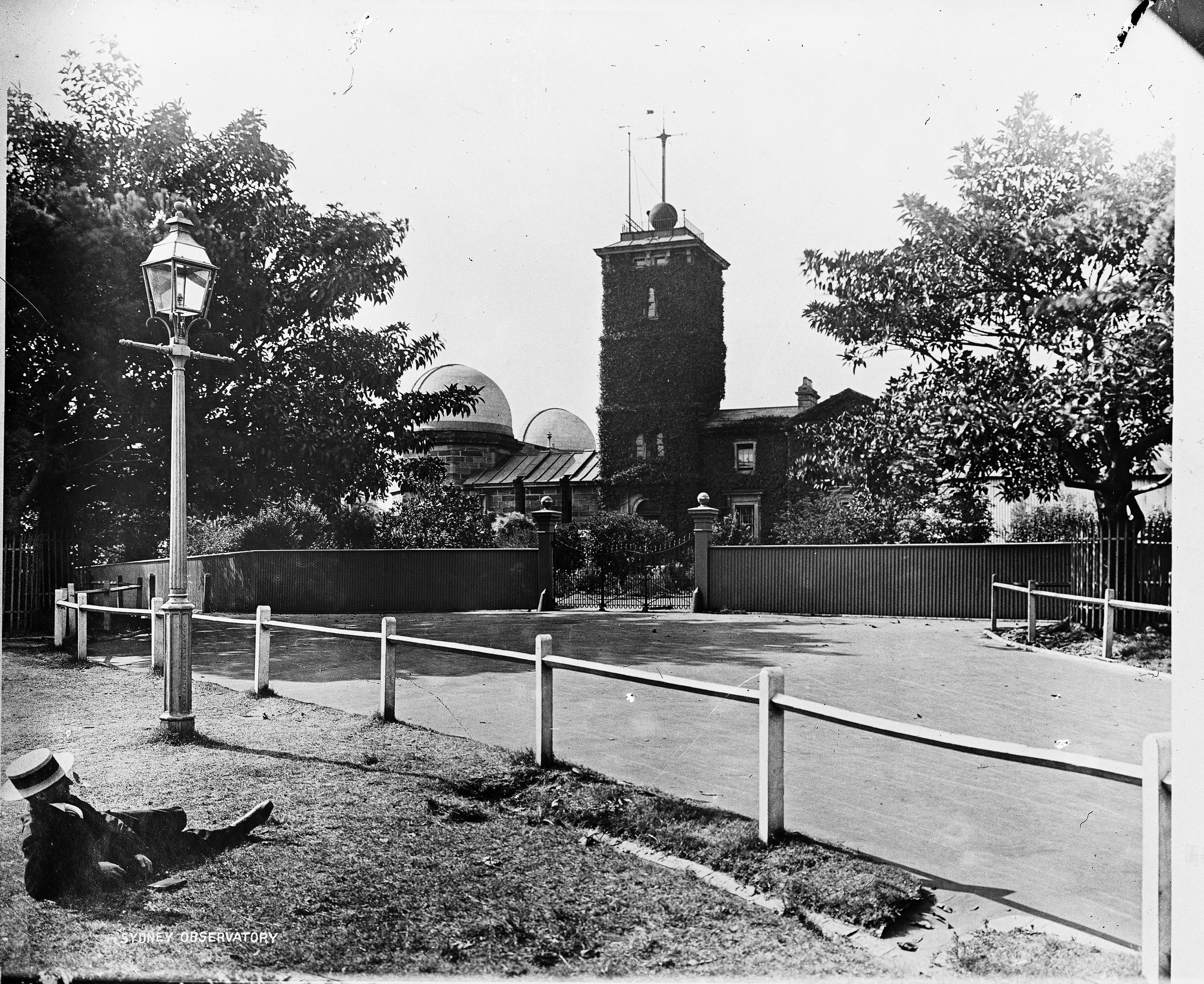Caraher Stairs, Lower Fort Street and Sydney Observatory