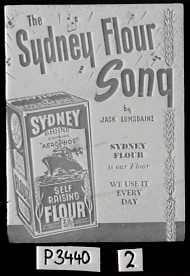 Sydney Flour catalogue and songbook