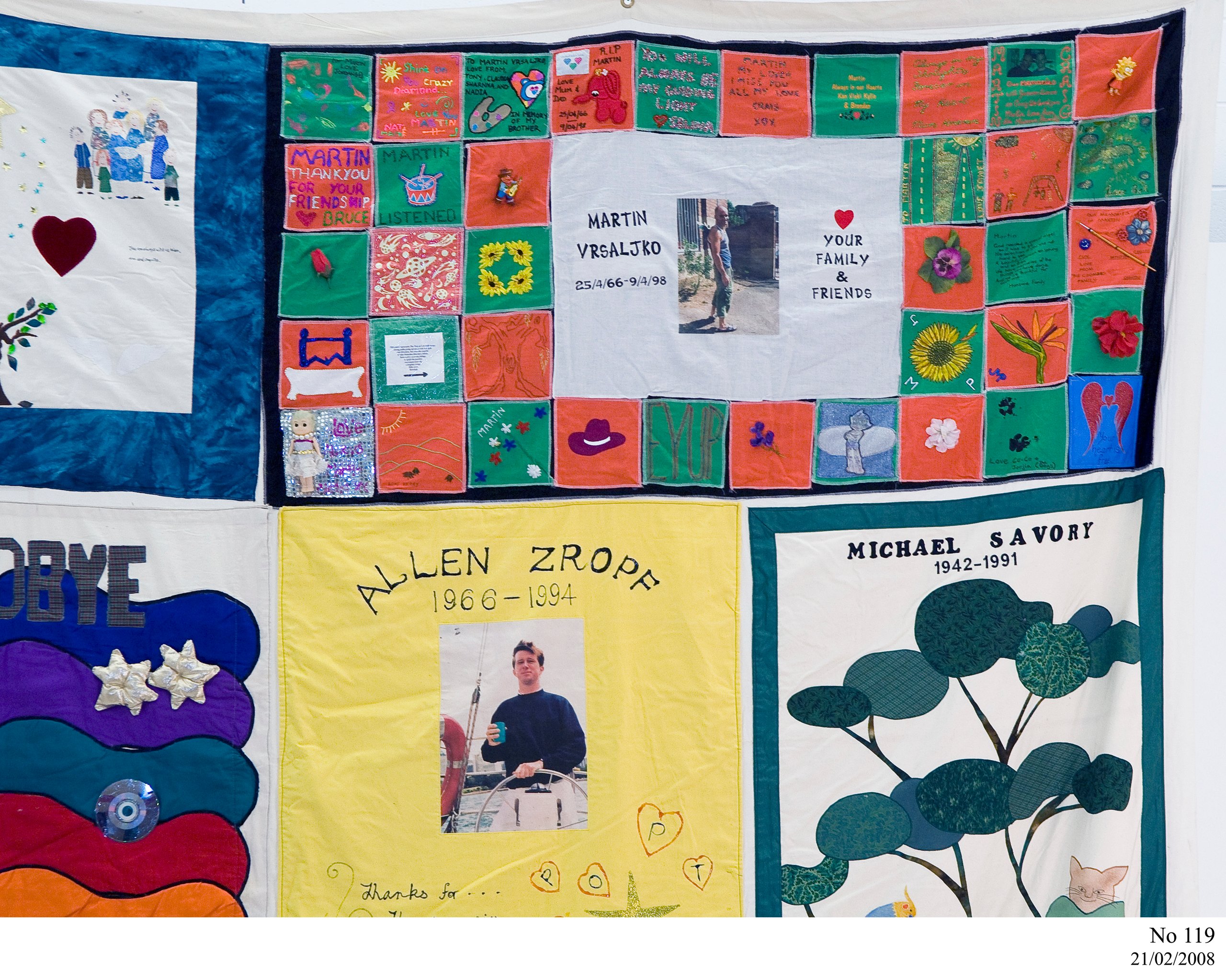 Australian AIDS Memorial Quilt