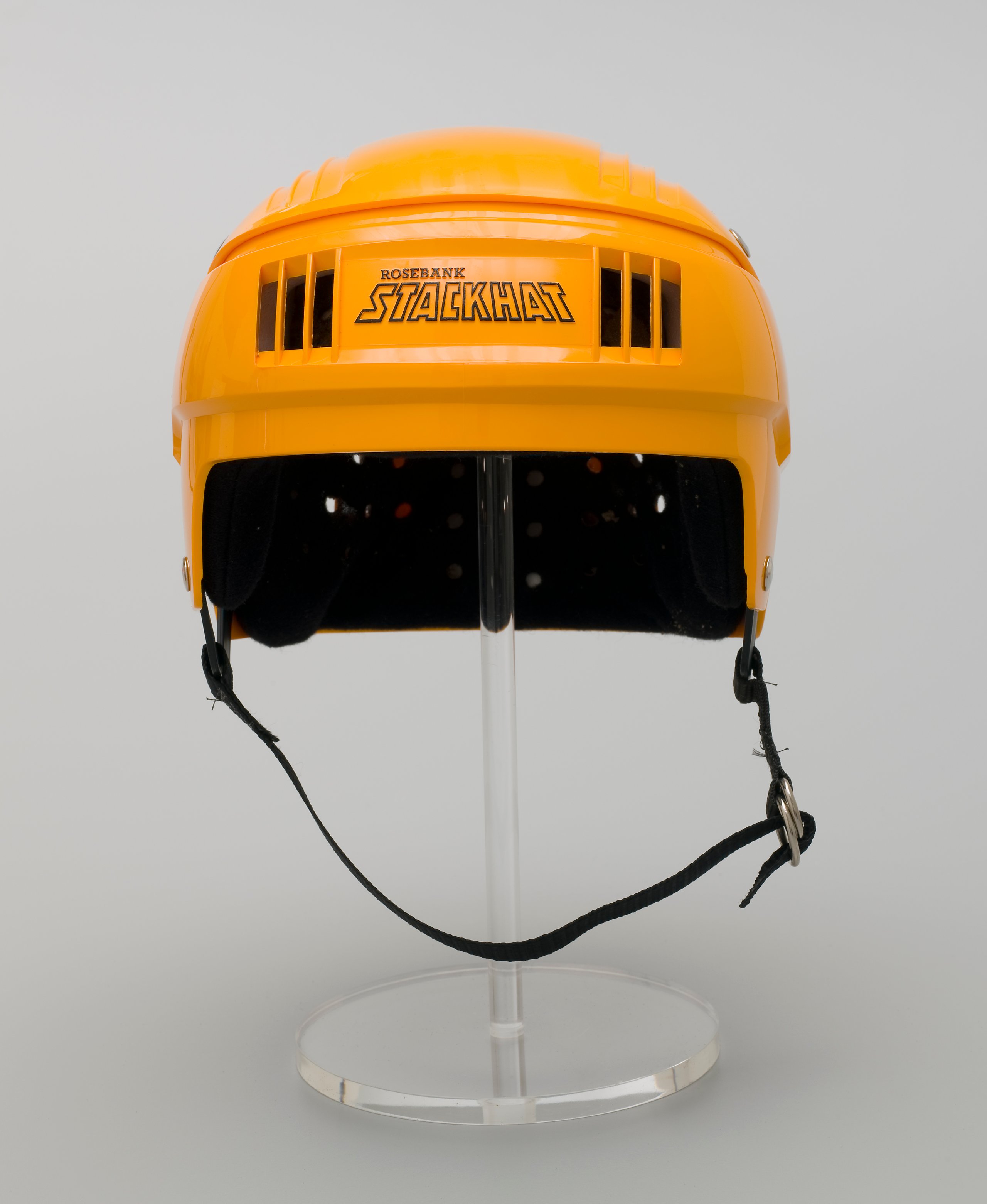 'Stackhat' protective sports helmet and packaging