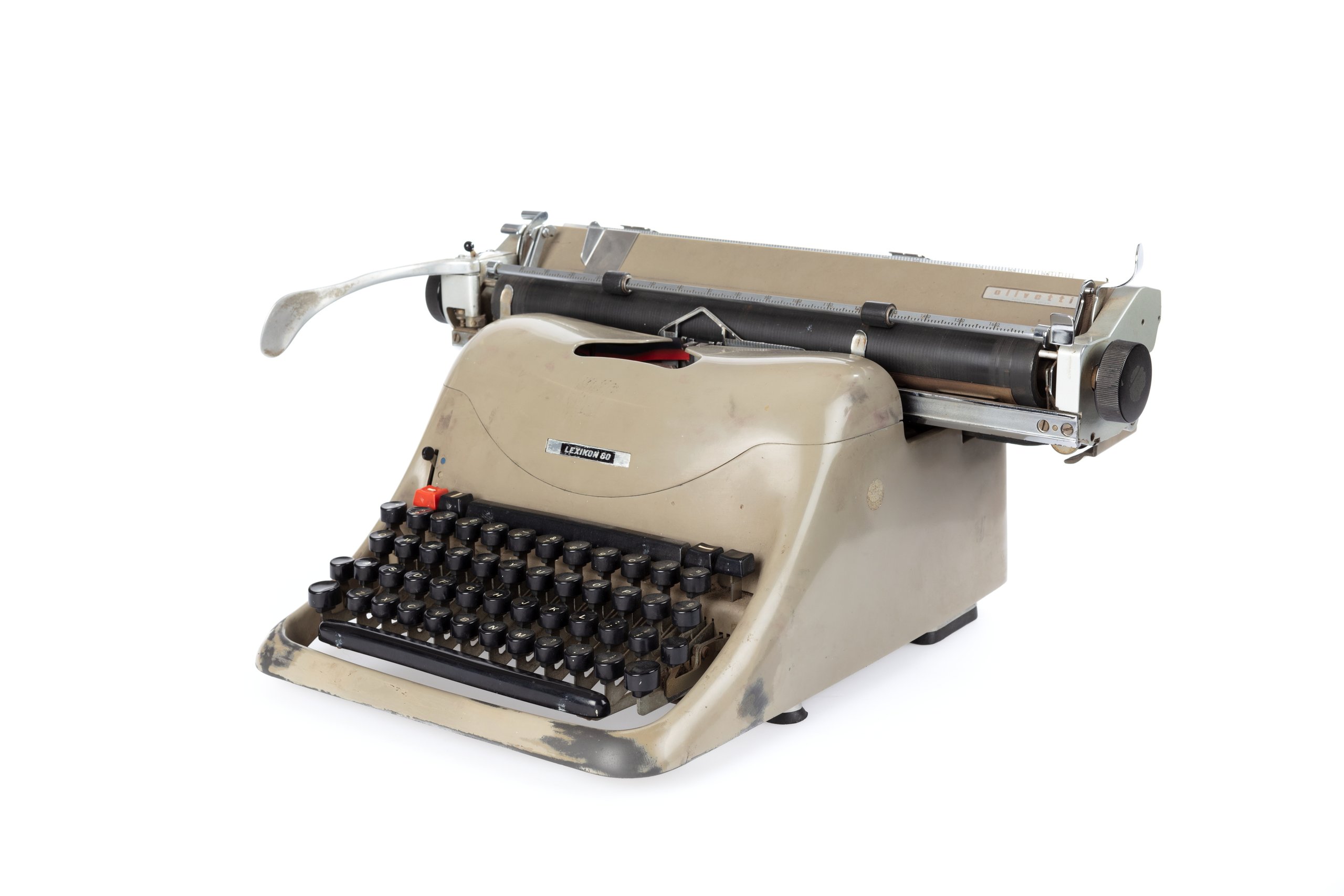 'Lexicon 80' typewriter made by British Olivetti Ltd