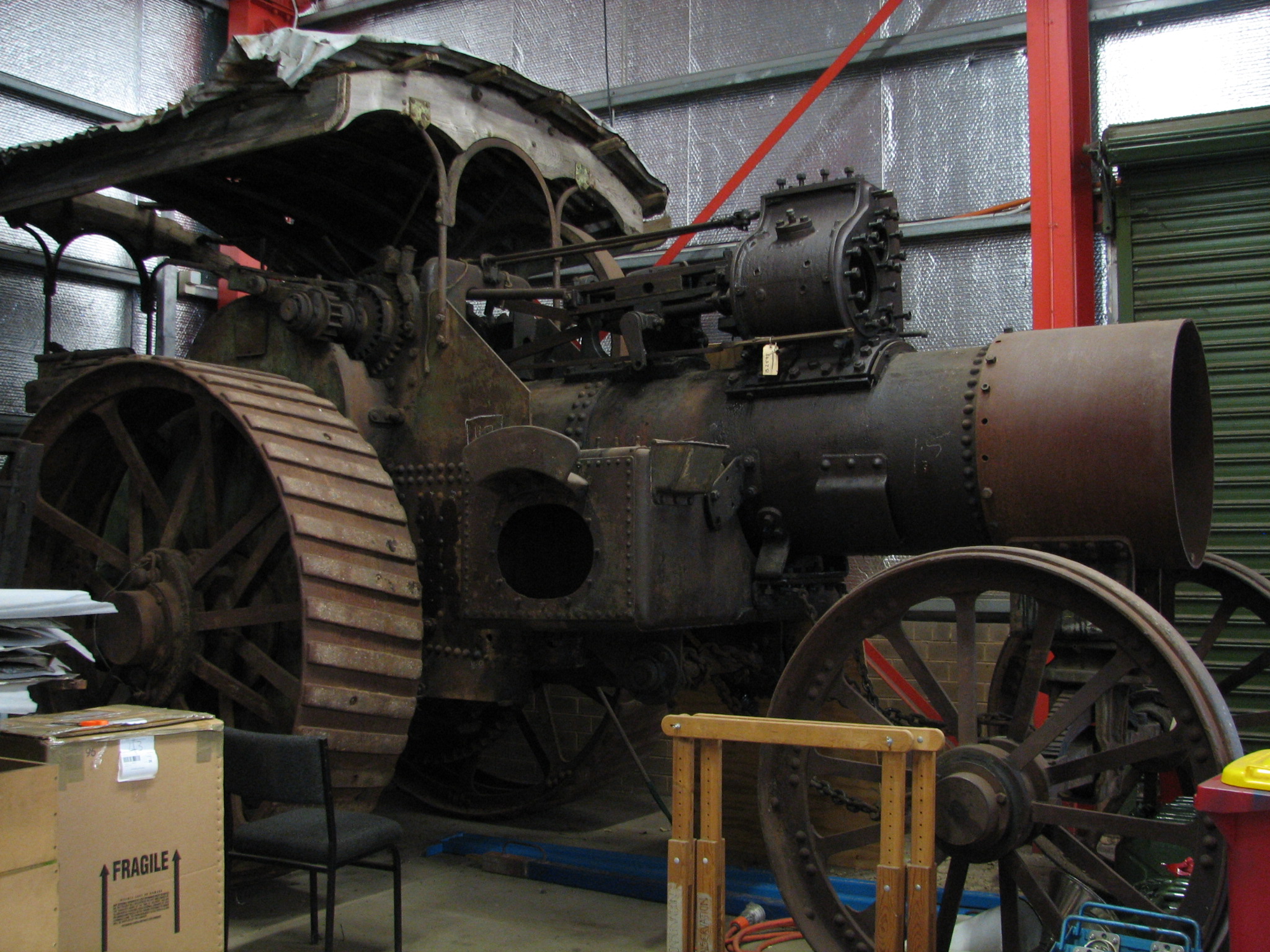 Burrell 7 nhp steam traction engine