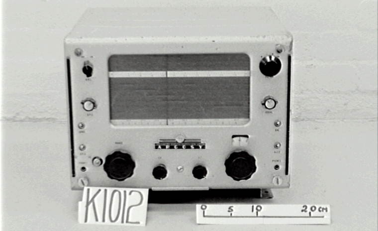 'Argosy' marine radio receiver made in Australia