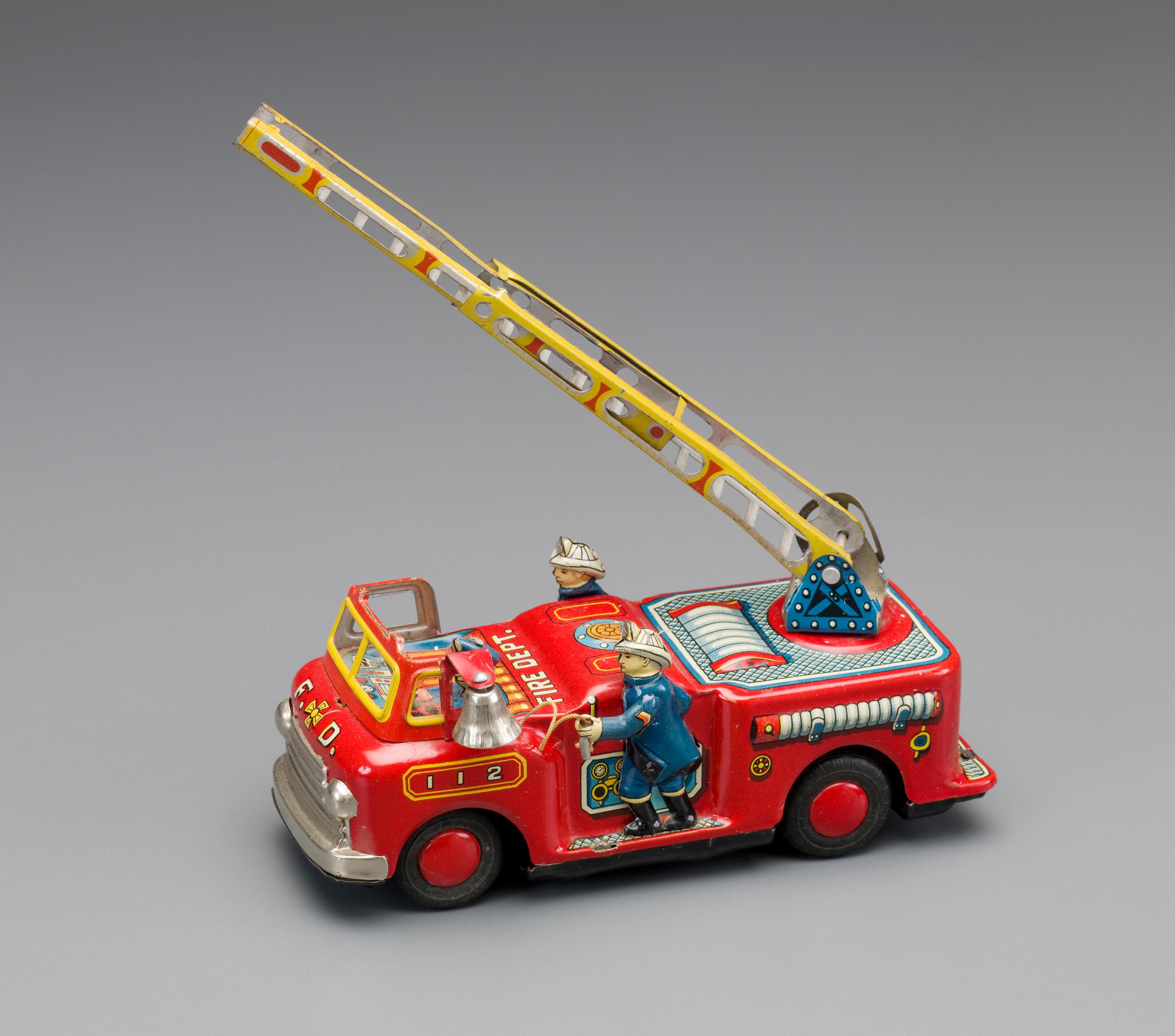 上品スタイル Powerhouse engine fire toy tin Nomura - Collection 自動車