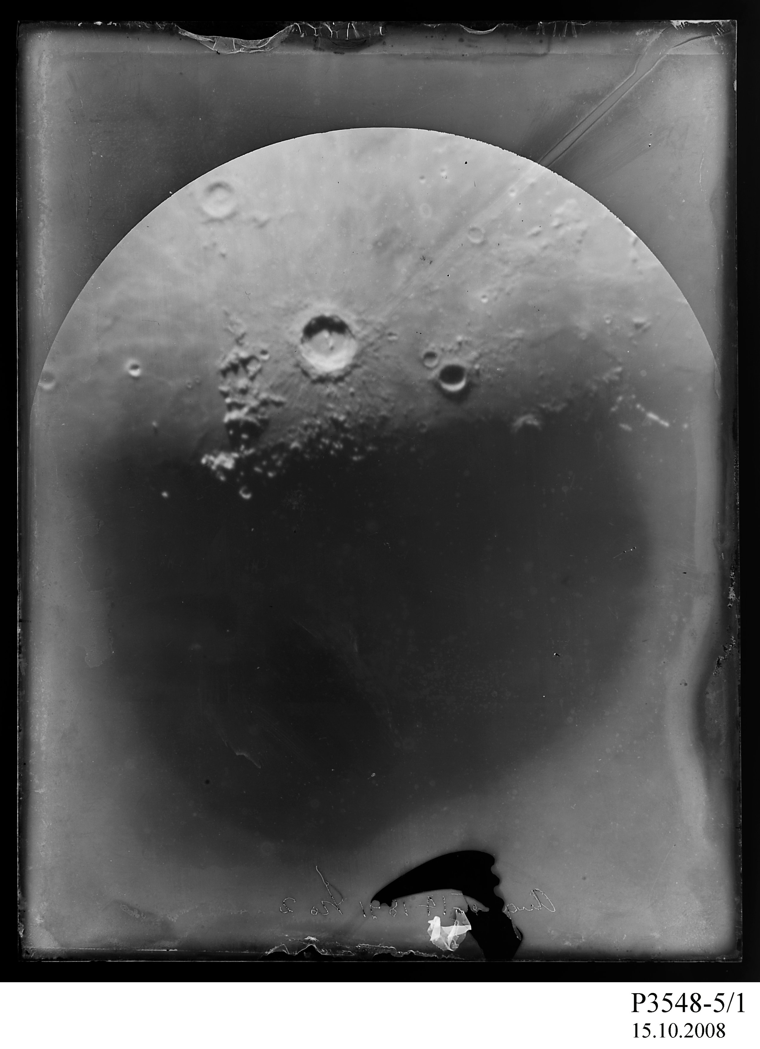 Moon showing the area of Copernicus 1891