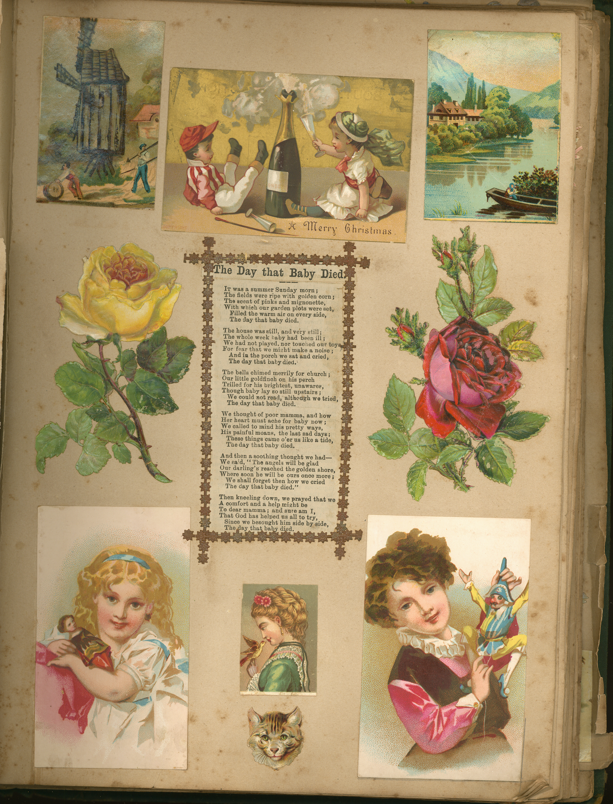Victorian era scrapbooks