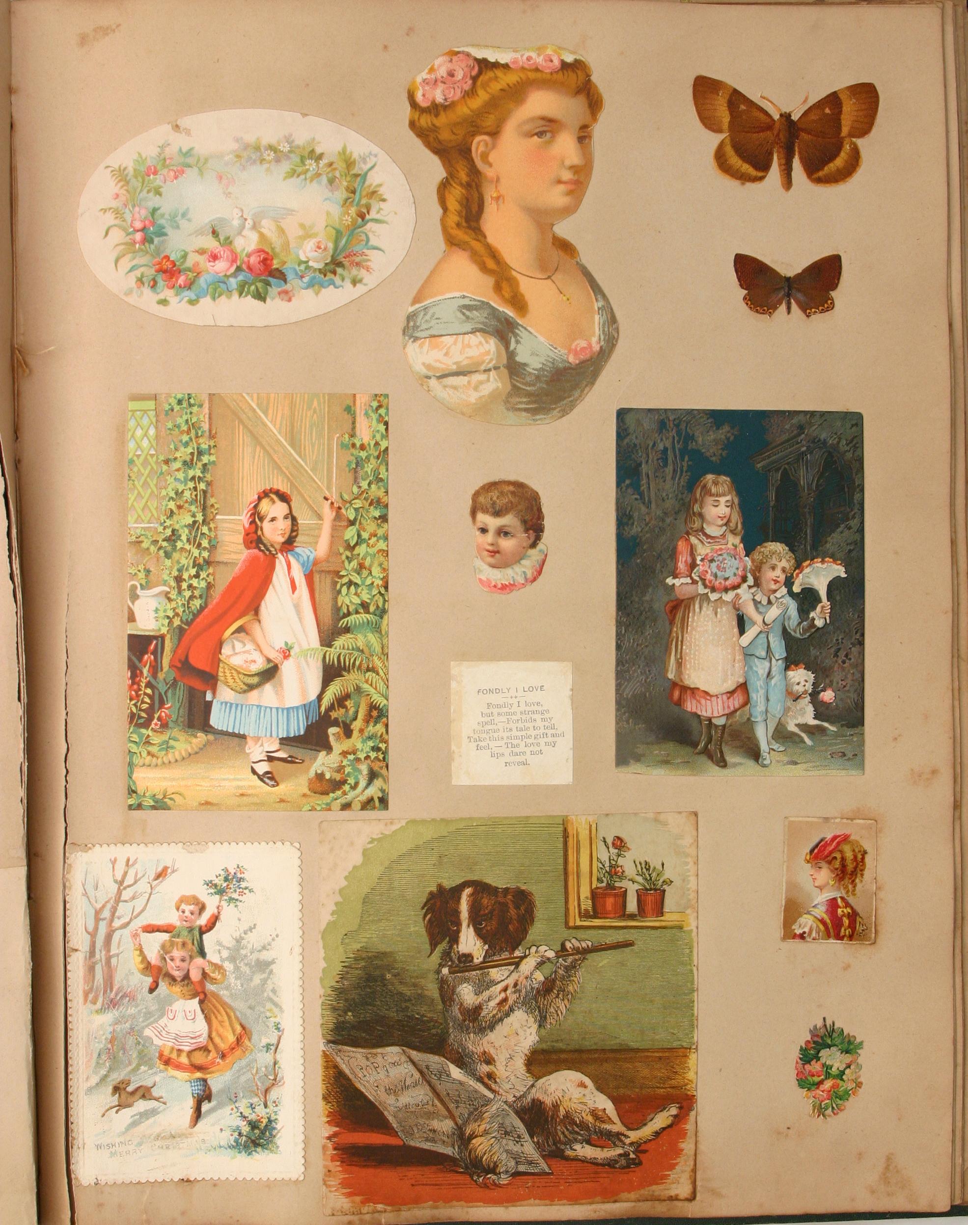 Powerhouse Collection - Victorian era scrapbooks, 1880-1890