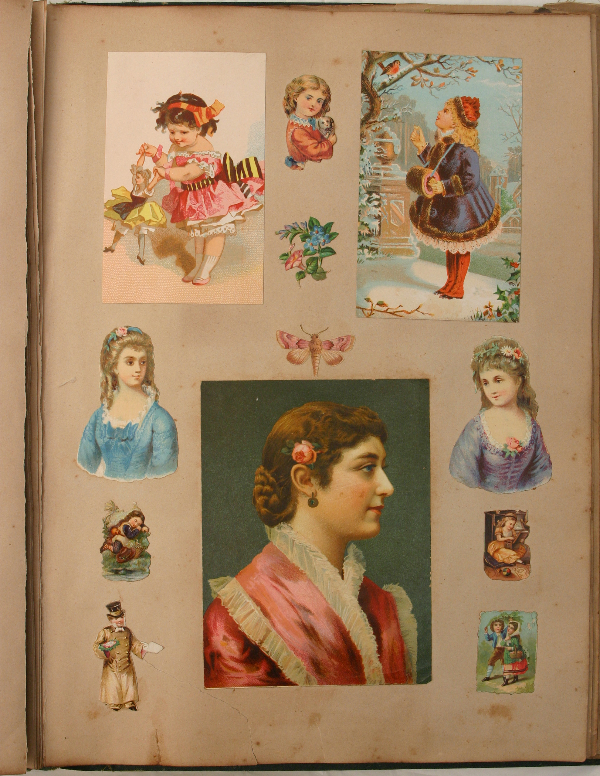 Victorian era scrapbooks