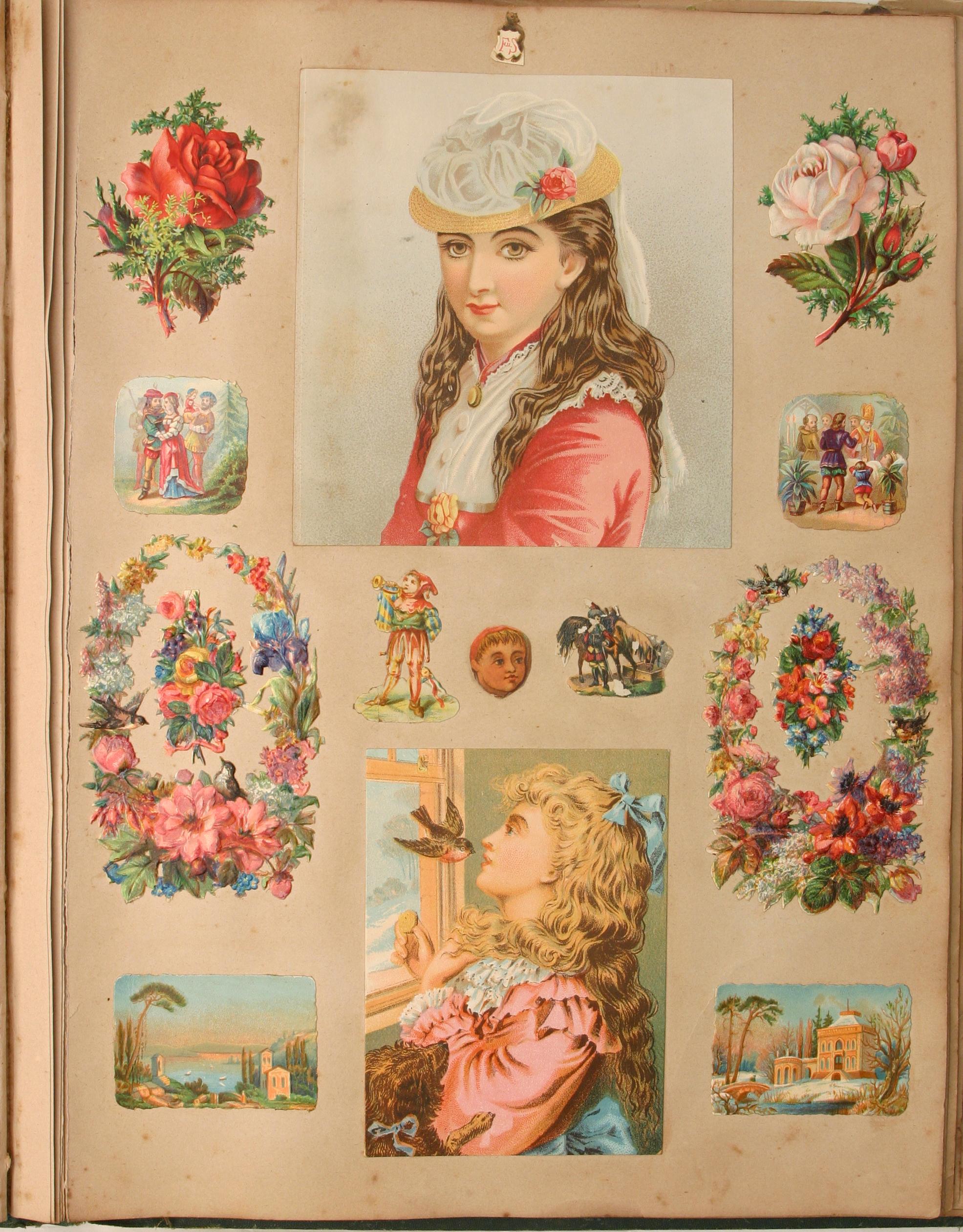 Victorian era scrapbooks