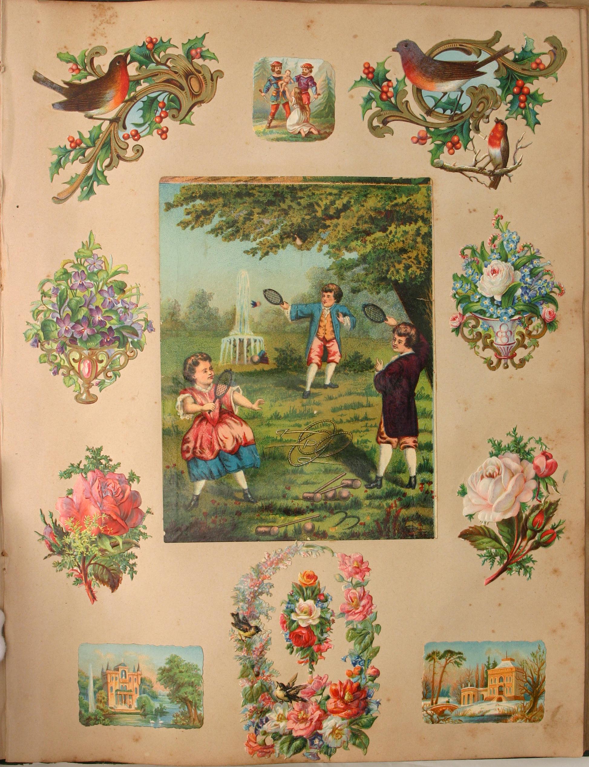 洋書 A VICTORIAN SCRAPBOOK Amazon | A Victorian Scrapbook | Hart, Cynthia, Grossman