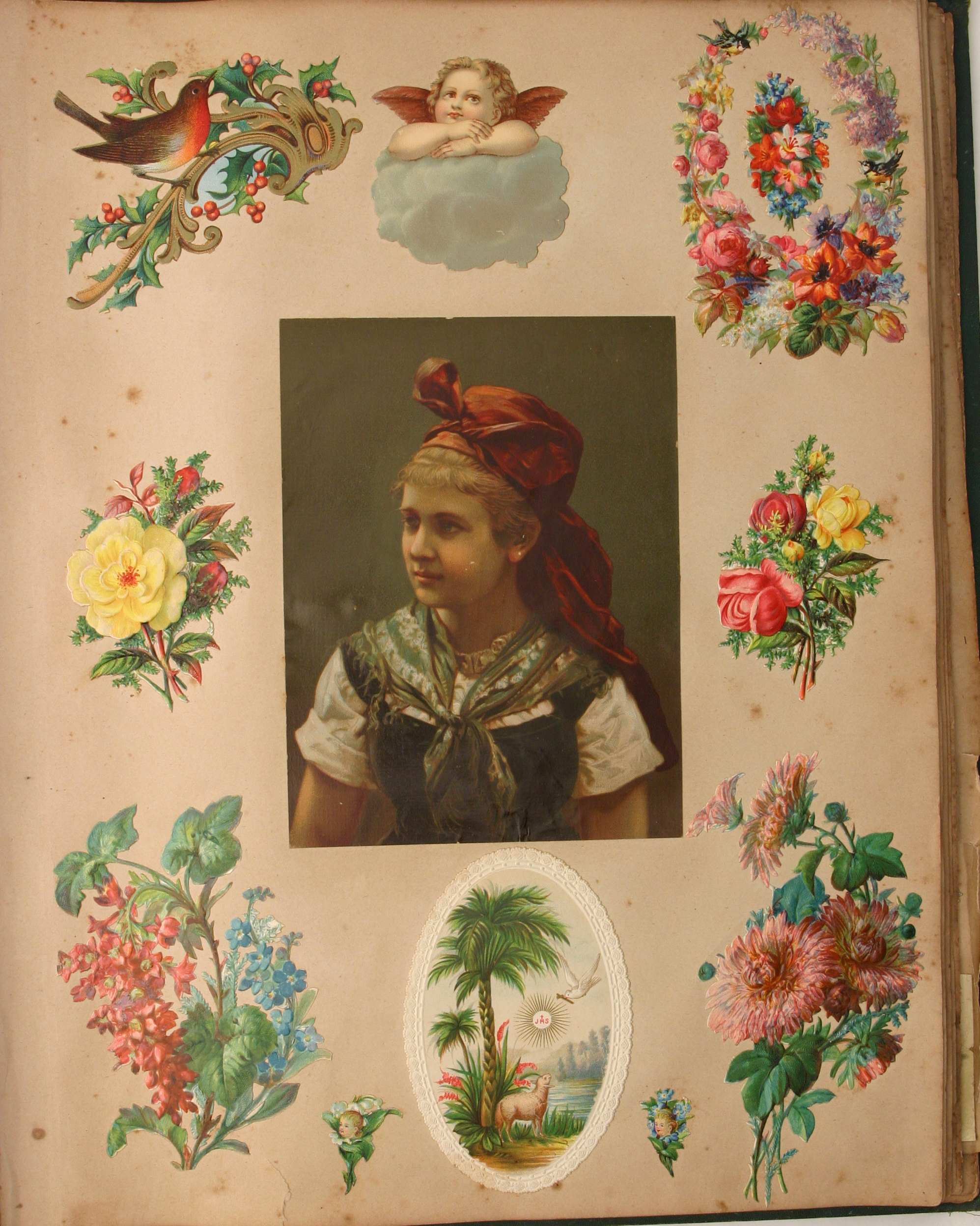 Victorian era scrapbooks