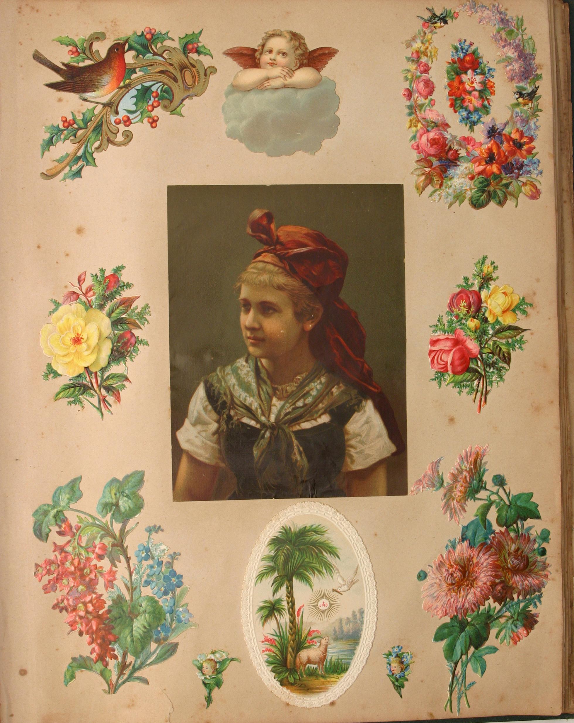 Powerhouse Collection - Victorian era scrapbooks, 1880-1890