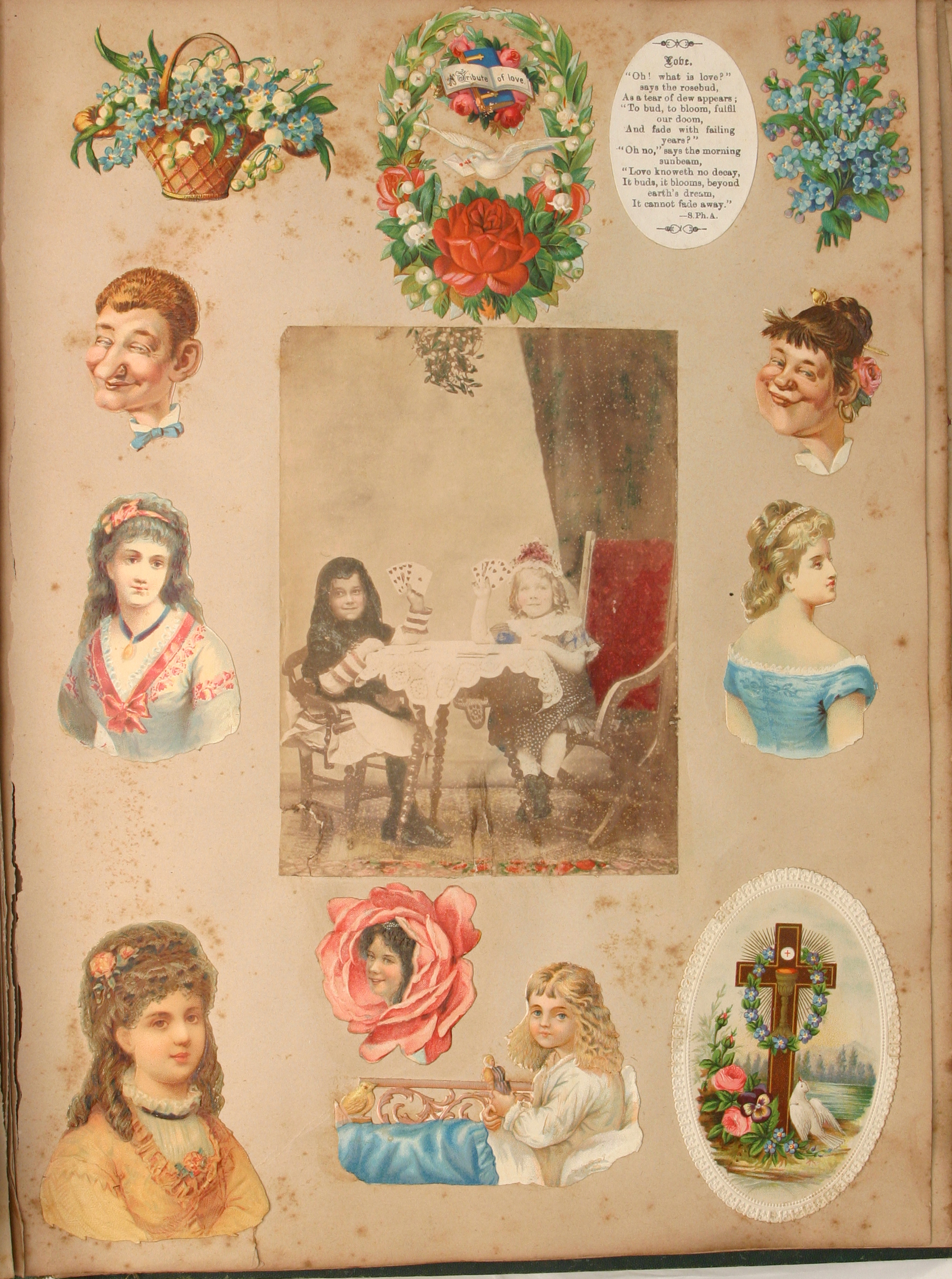 Powerhouse Collection - Victorian era scrapbooks, 1880-1890